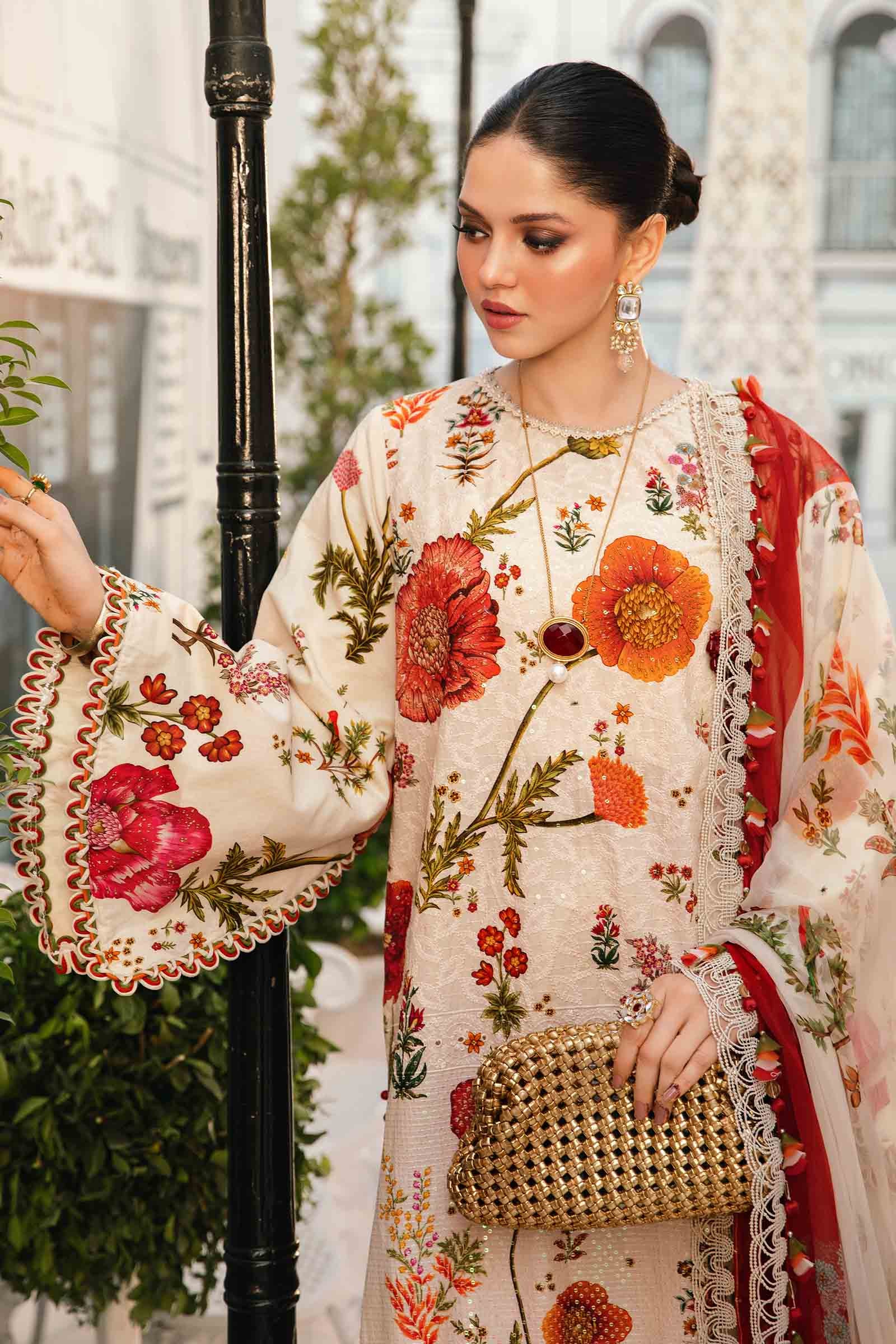 Maria B | M Prints Summer 25 | MPT-2607-A - Official Maria B stockist in UK - Sakeena London