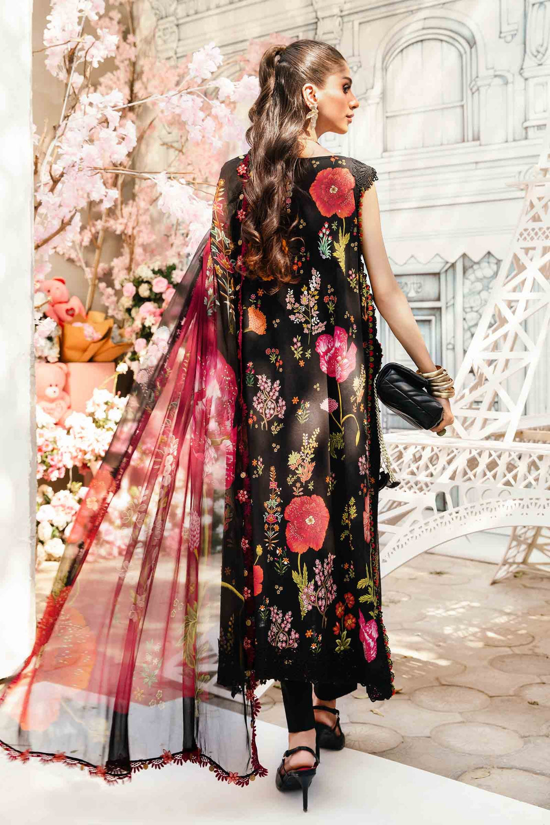 Maria B | M Prints Summer 25 | MPT-2607-B - Official Maria B stockist in UK - Sakeena London