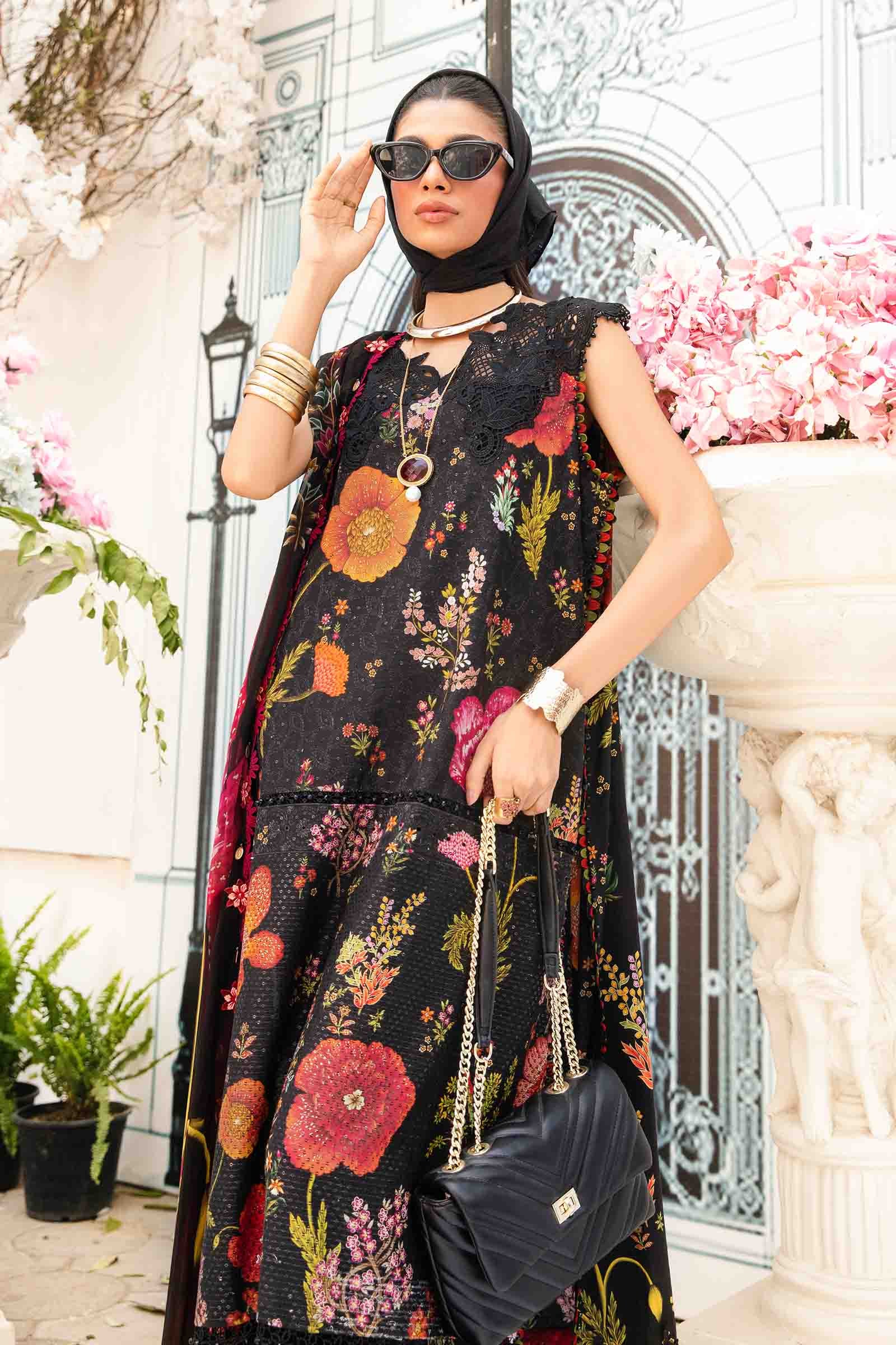 Maria B | M Prints Summer 25 | MPT-2607-B - Official Maria B stockist in UK - Sakeena London