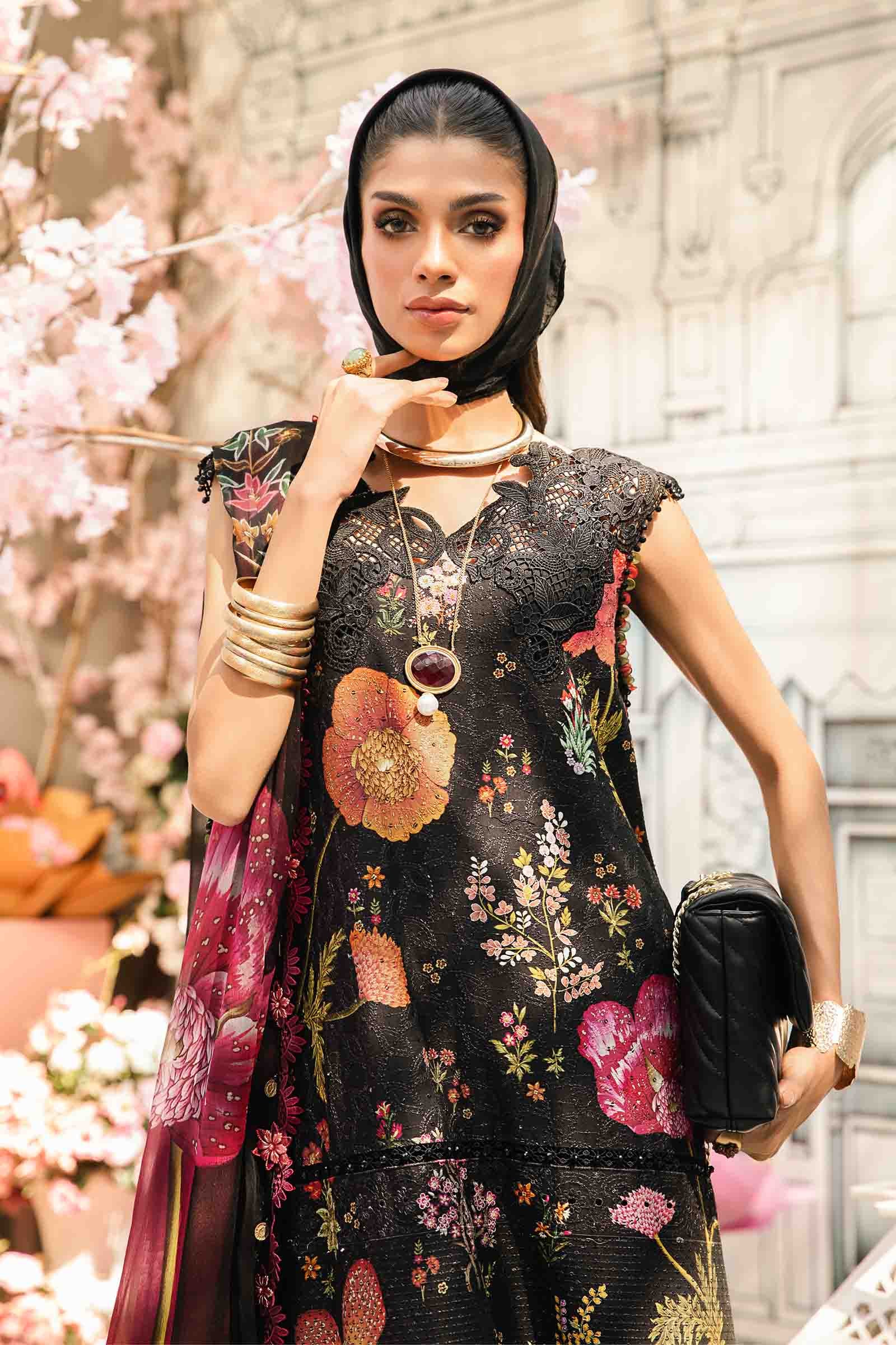 Maria B | M Prints Summer 25 | MPT-2607-B - Official Maria B stockist in UK - Sakeena London