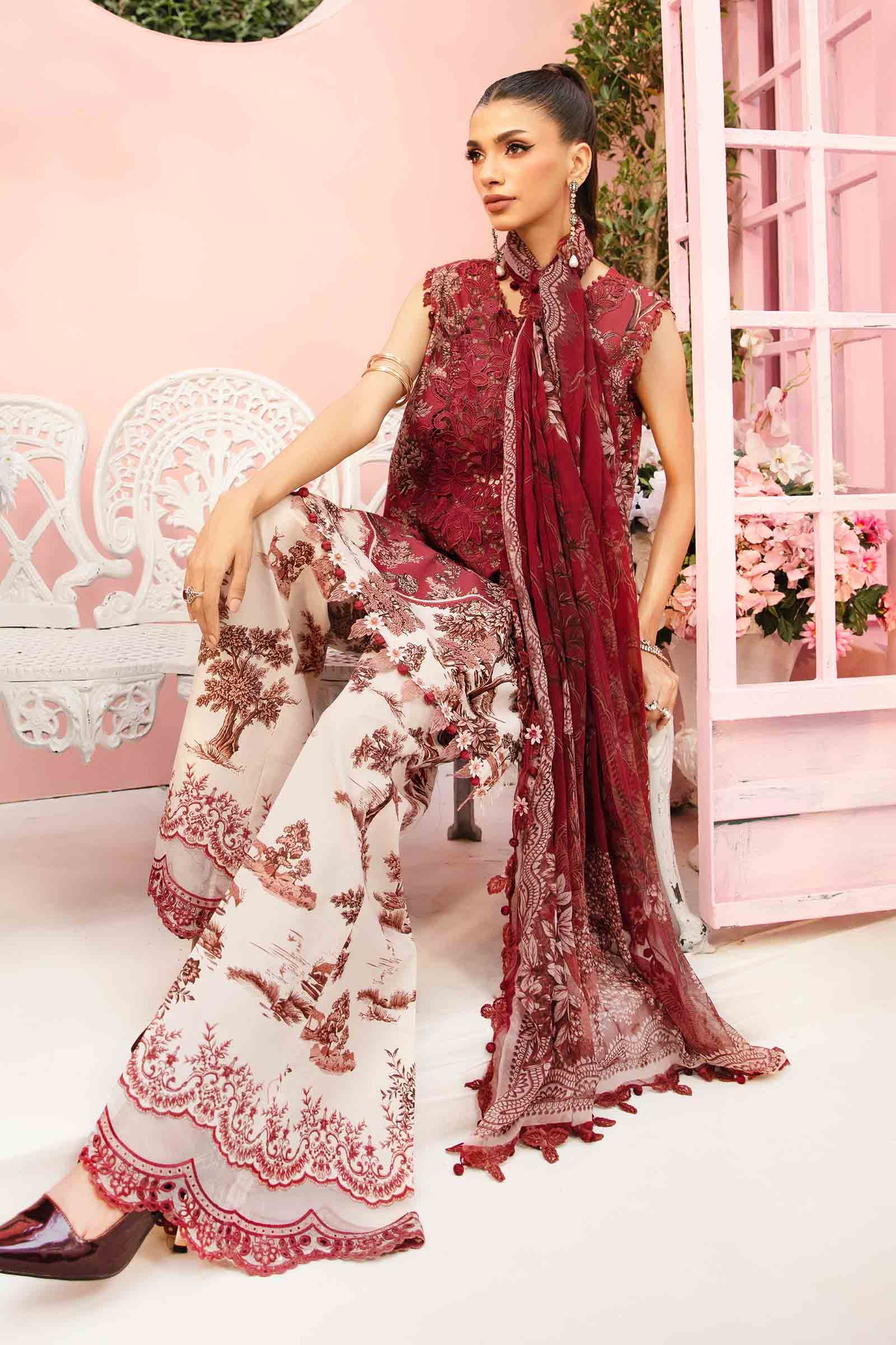 Maria B | M Prints Summer 25 | MPT-2608-A - Official Maria B stockist in UK - Sakeena London