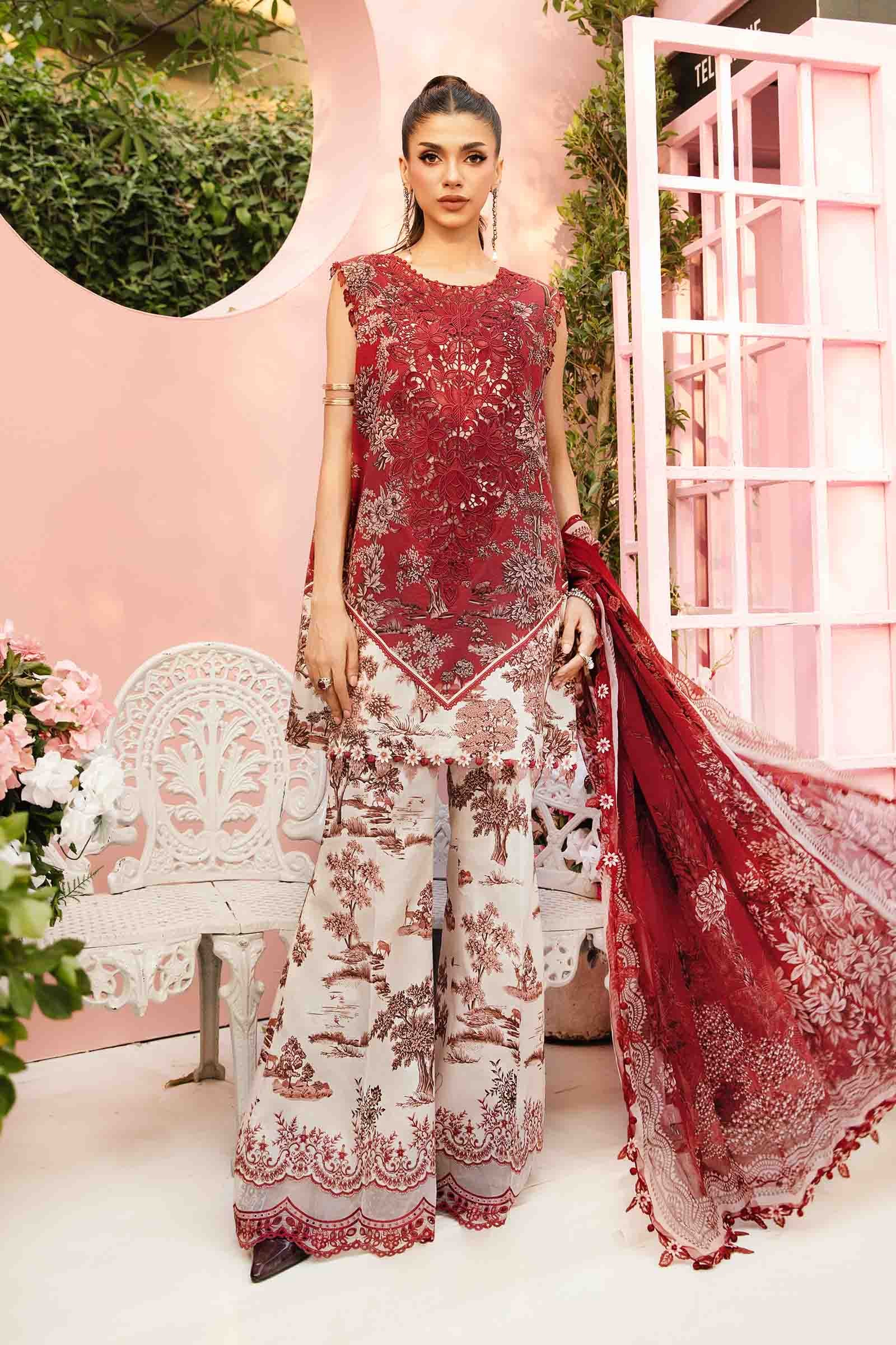 Maria B | M Prints Summer 25 | MPT-2608-A - Official Maria B stockist in UK - Sakeena London