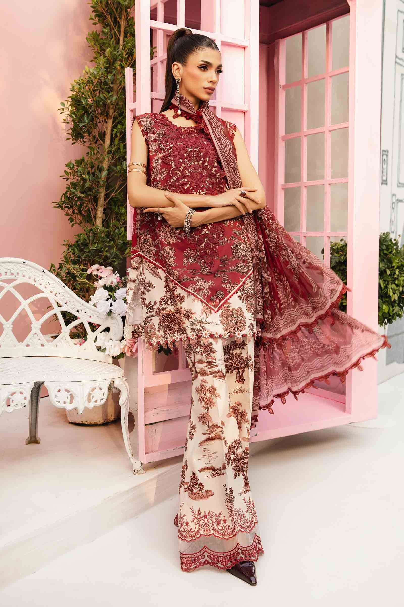 Maria B | M Prints Summer 25 | MPT-2608-A - Official Maria B stockist in UK - Sakeena London