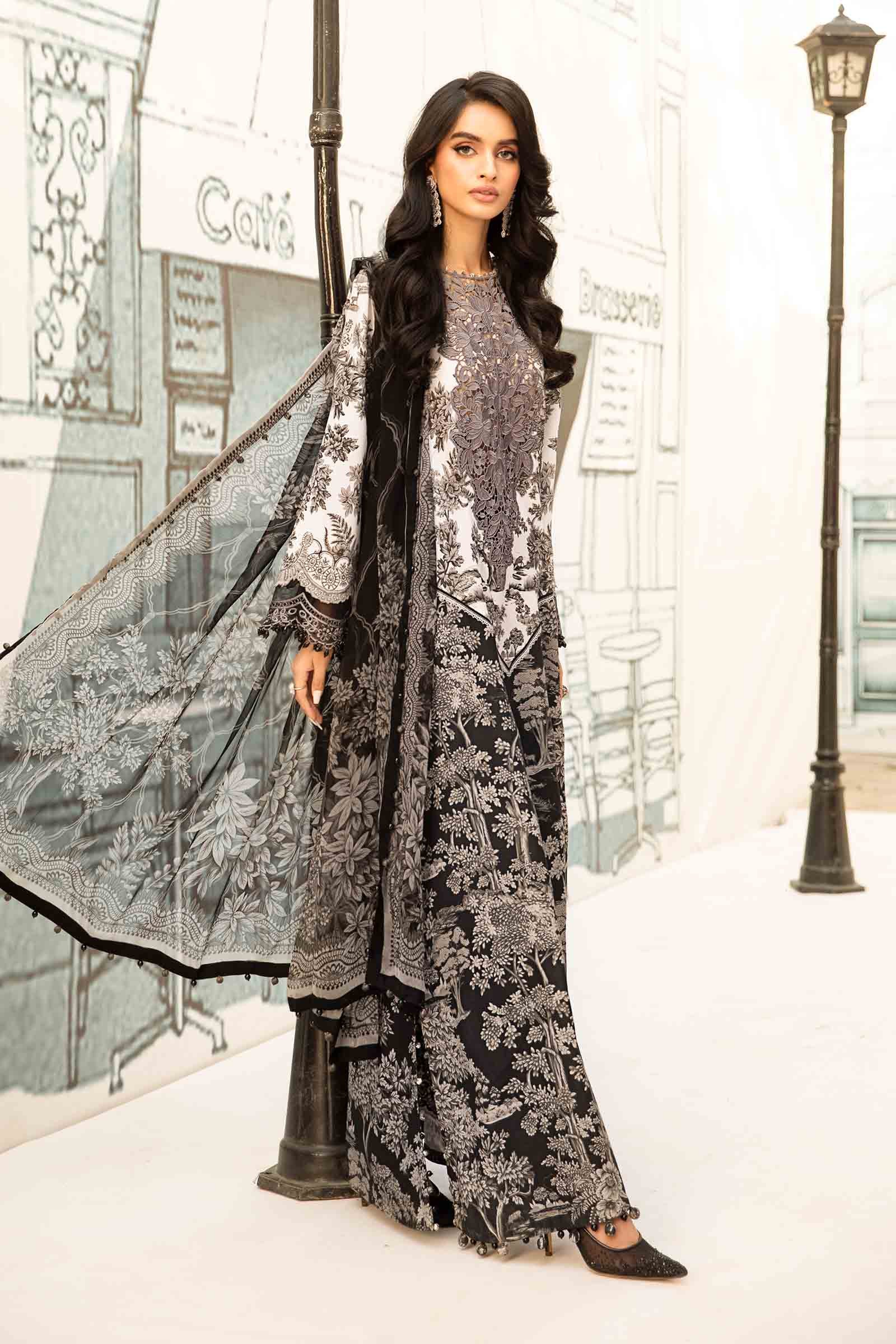 Maria B | M Prints Summer 25 | MPT-2608-B - Official Maria B stockist in UK - Sakeena London