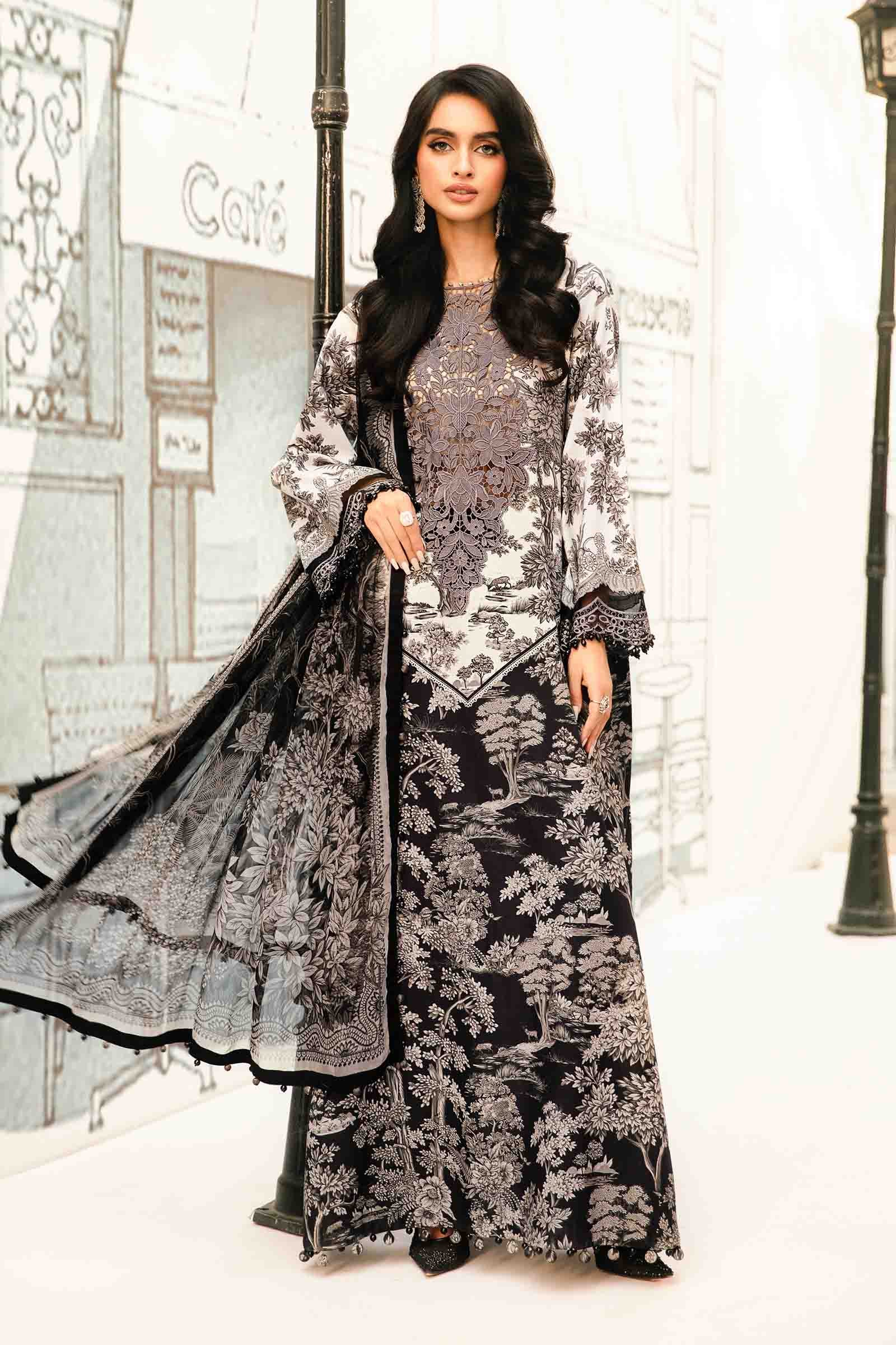 Maria B | M Prints Summer 25 | MPT-2608-B - Official Maria B stockist in UK - Sakeena London