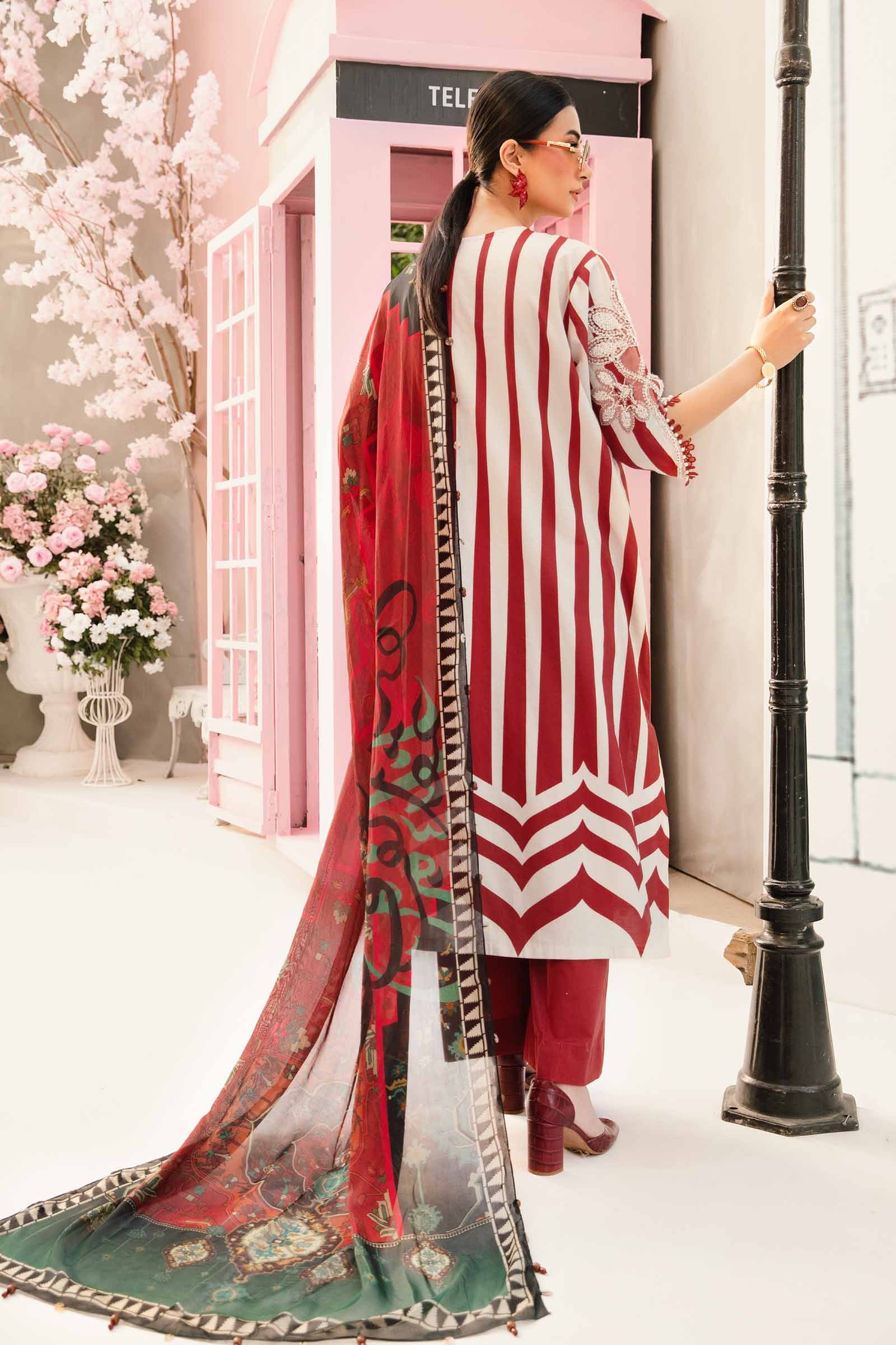 Maria B | M Prints Summer 25 | MPT-2609-A - Official Maria B stockist in UK - Sakeena London