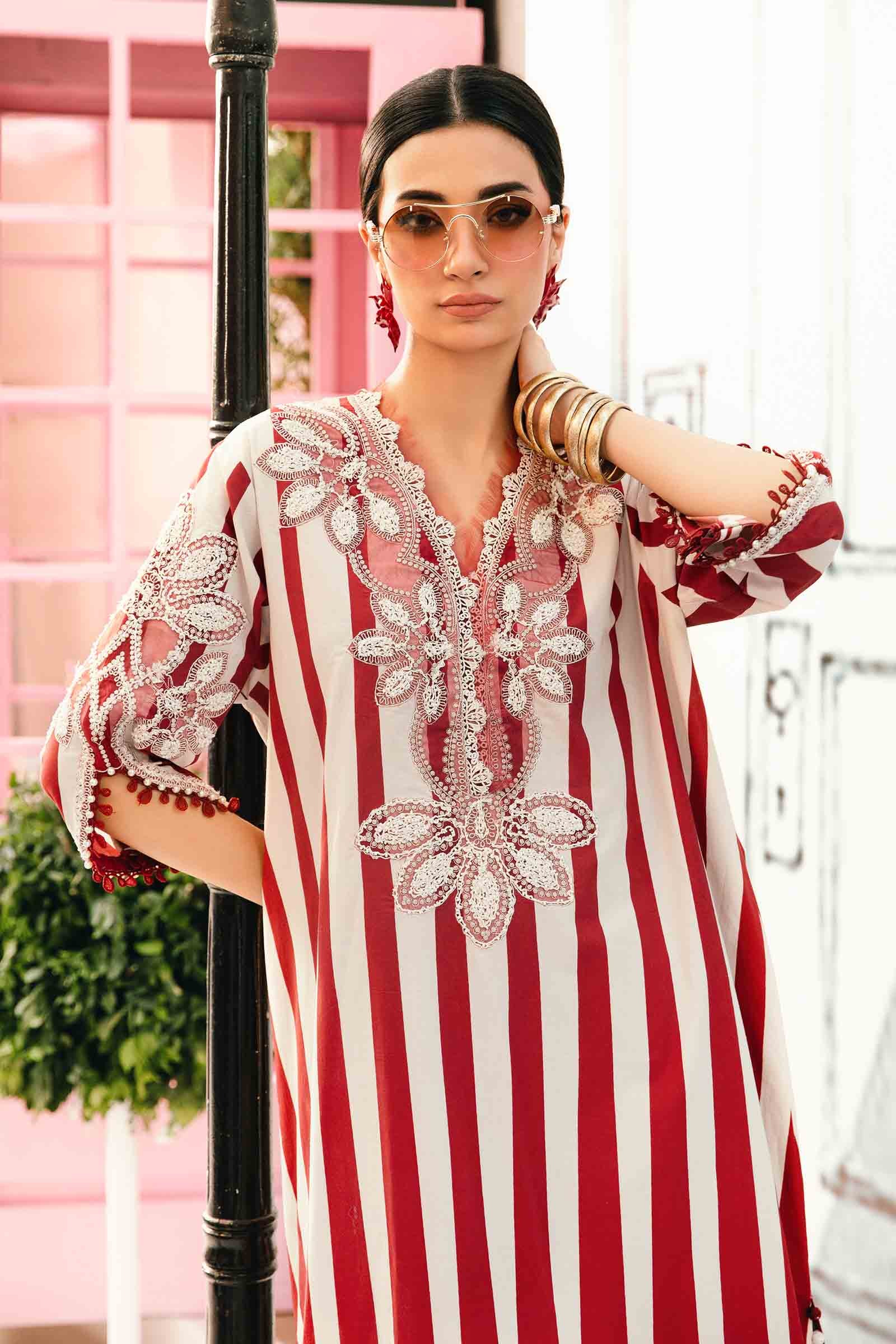 Maria B | M Prints Summer 25 | MPT-2609-A - Official Maria B stockist in UK - Sakeena London