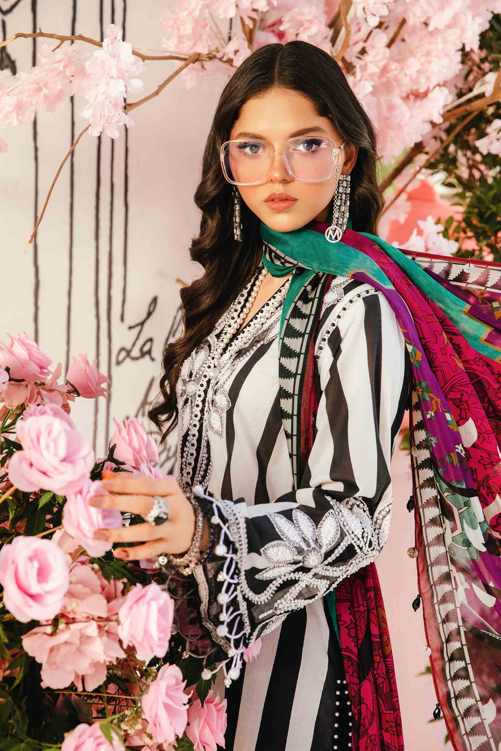 Maria B | M Prints Summer 25 | MPT-2609-B - Official Maria B stockist in UK - Sakeena London