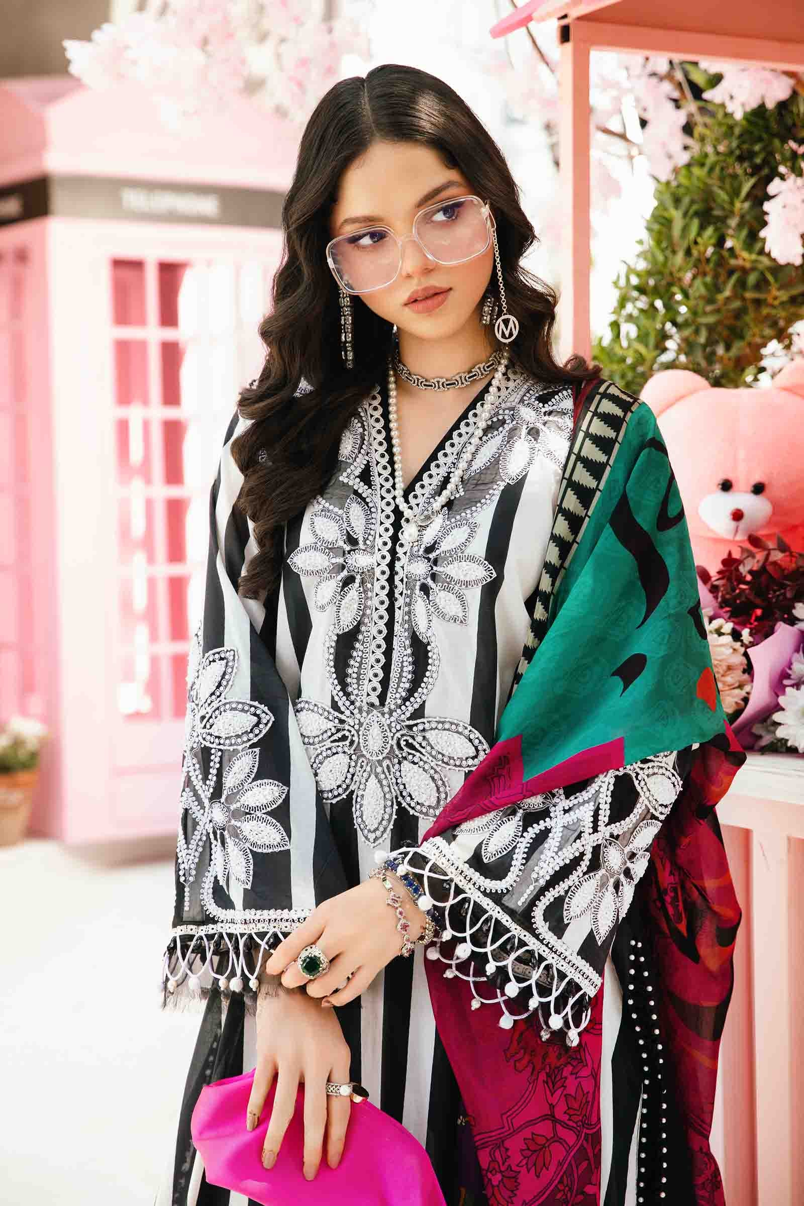Maria B | M Prints Summer 25 | MPT-2609-B - Official Maria B stockist in UK - Sakeena London