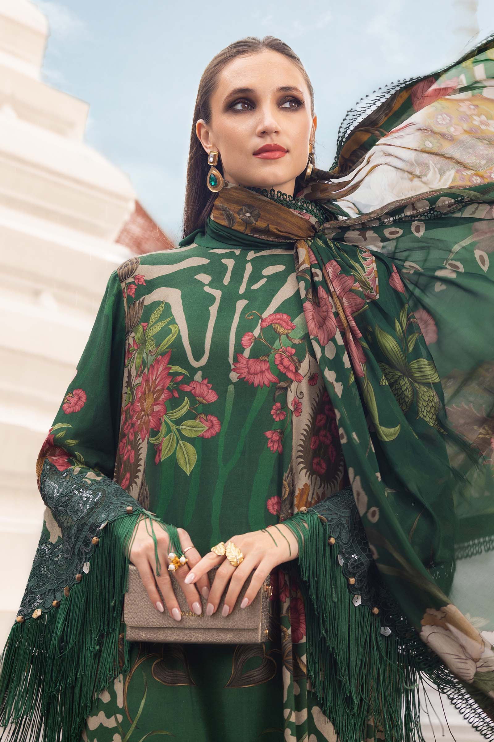 Maria B | M Prints Winter 25 | MPT-2810-A - Official Maria B stockist in UK - Sakeena London