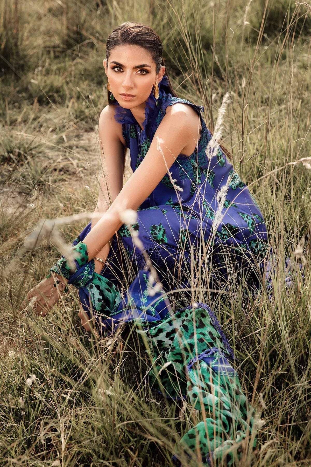 Maria B | M Prints Winter 24 | MPT-2410-A - Official Maria B stockist in UK - Sakeena London