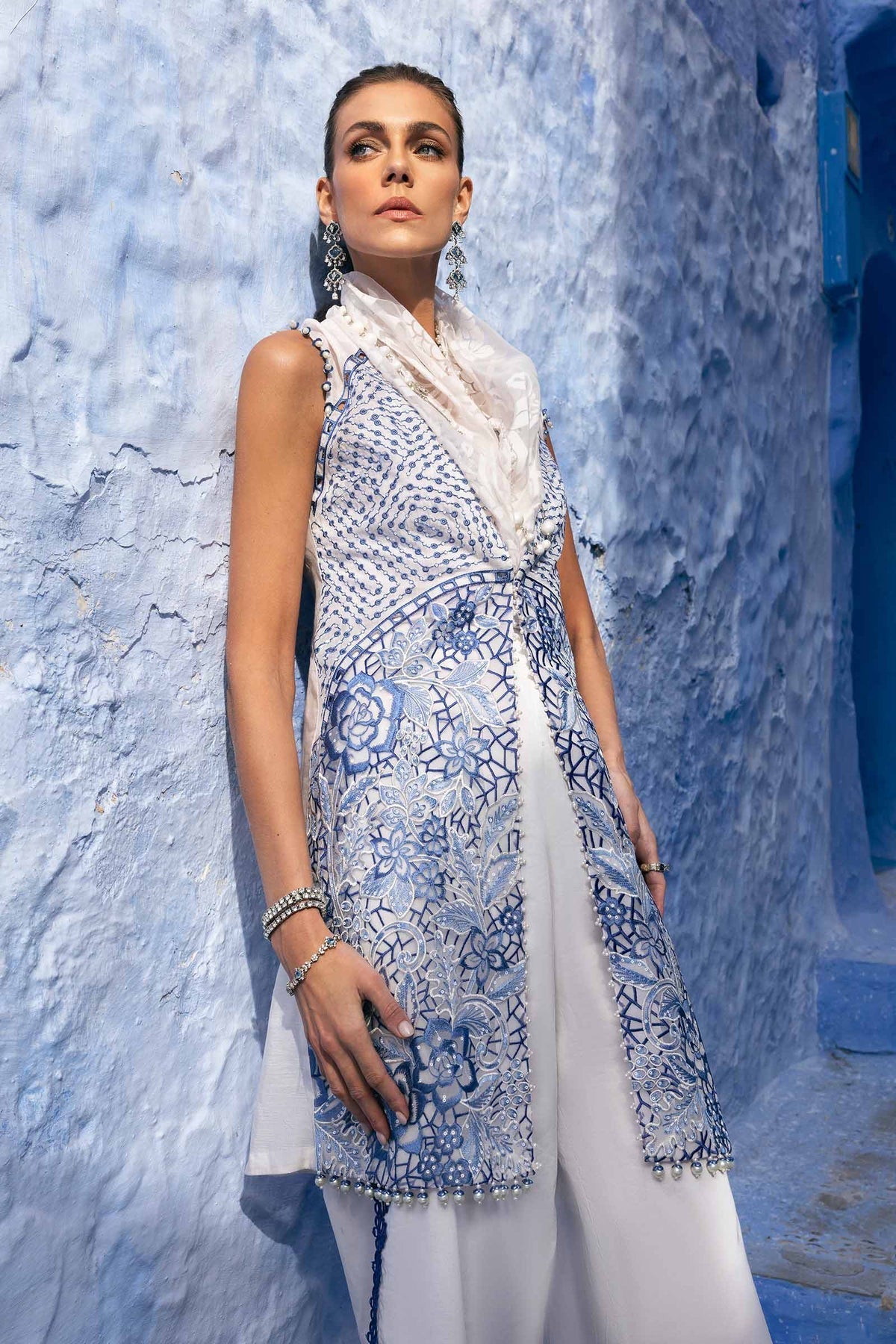 Maria B | Luxury Lawn 25 | D-2510-A - Official Maria B stockist in UK - Sakeena London