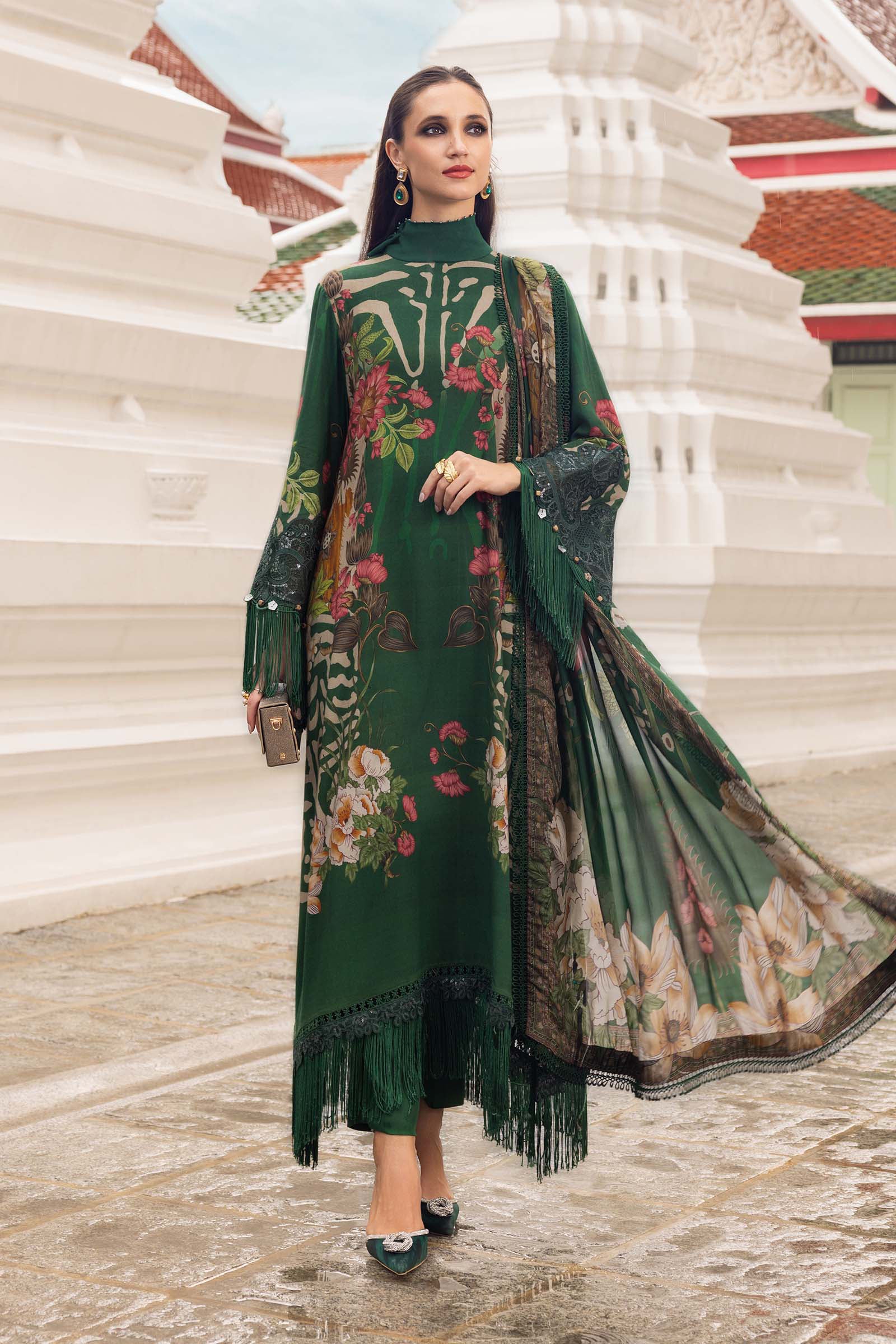 Maria B | M Prints Winter 25 | MPT-2810-A - Official Maria B stockist in UK - Sakeena London