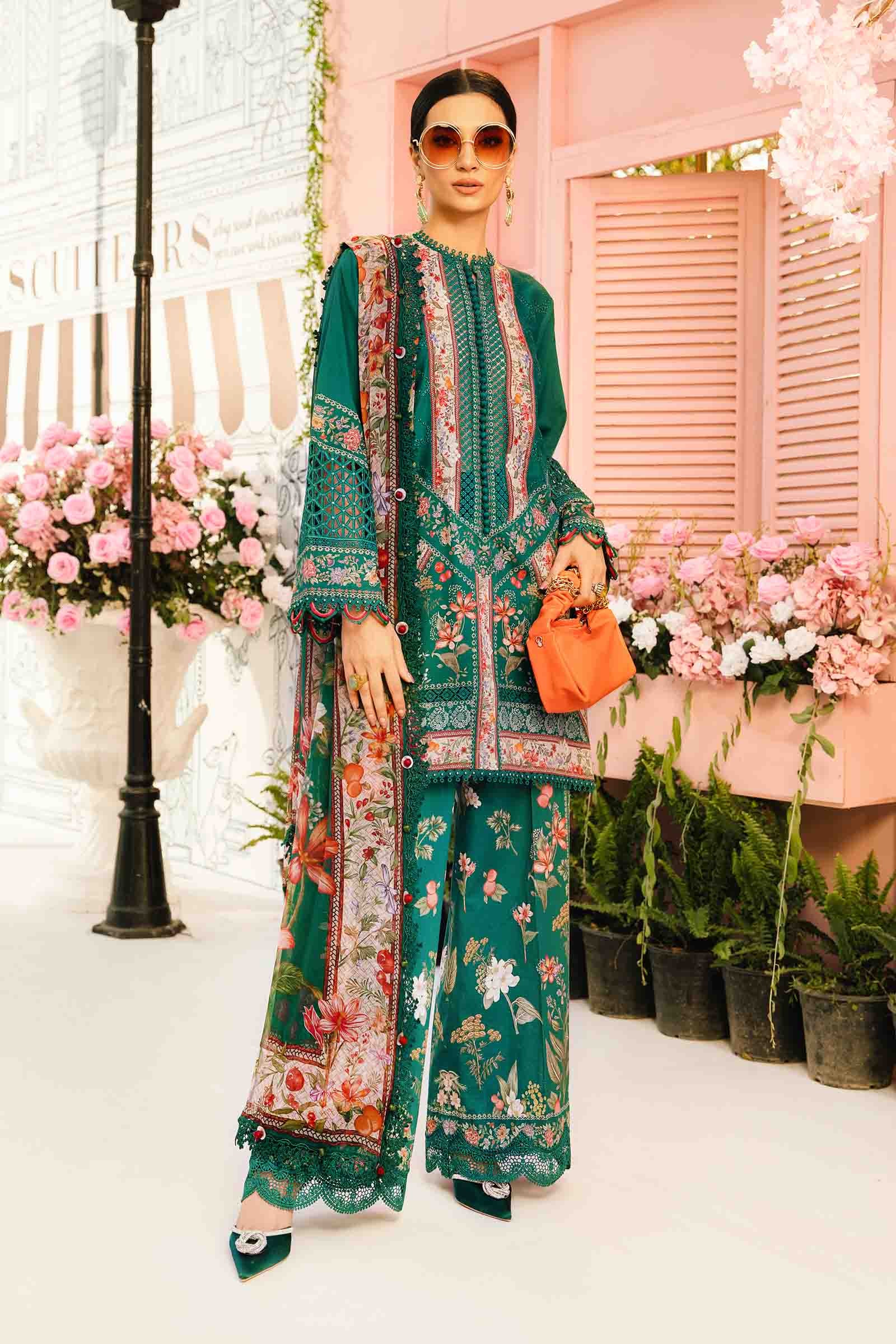 Maria B | M Prints Summer 25 | MPT-2610-A - Official Maria B stockist in UK - Sakeena London