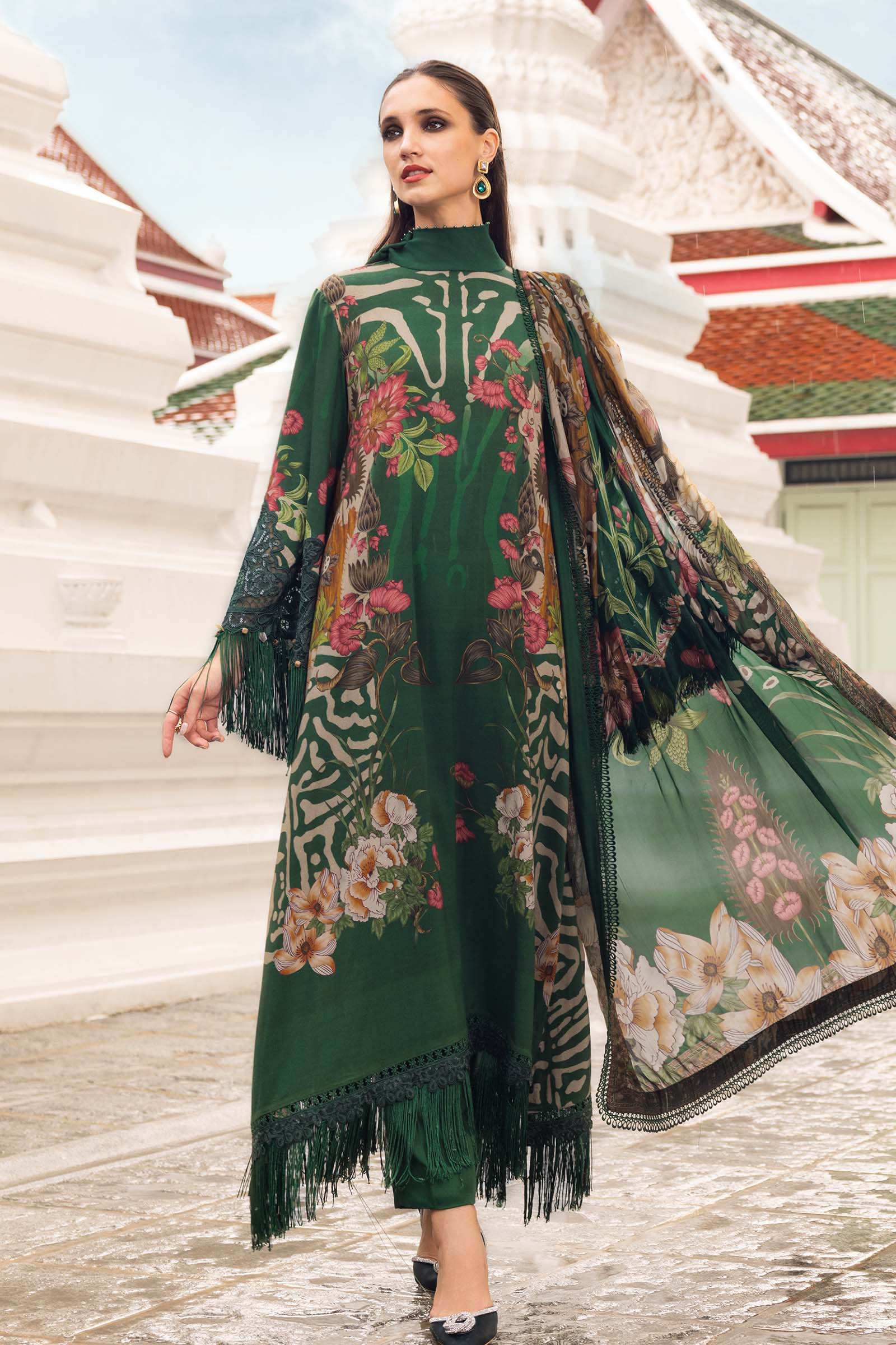 Maria B | M Prints Winter 25 | MPT-2810-A - Official Maria B stockist in UK - Sakeena London