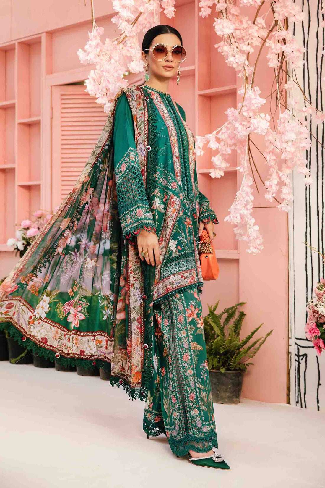 Maria B | M Prints Summer 25 | MPT-2610-A - Official Maria B stockist in UK - Sakeena London