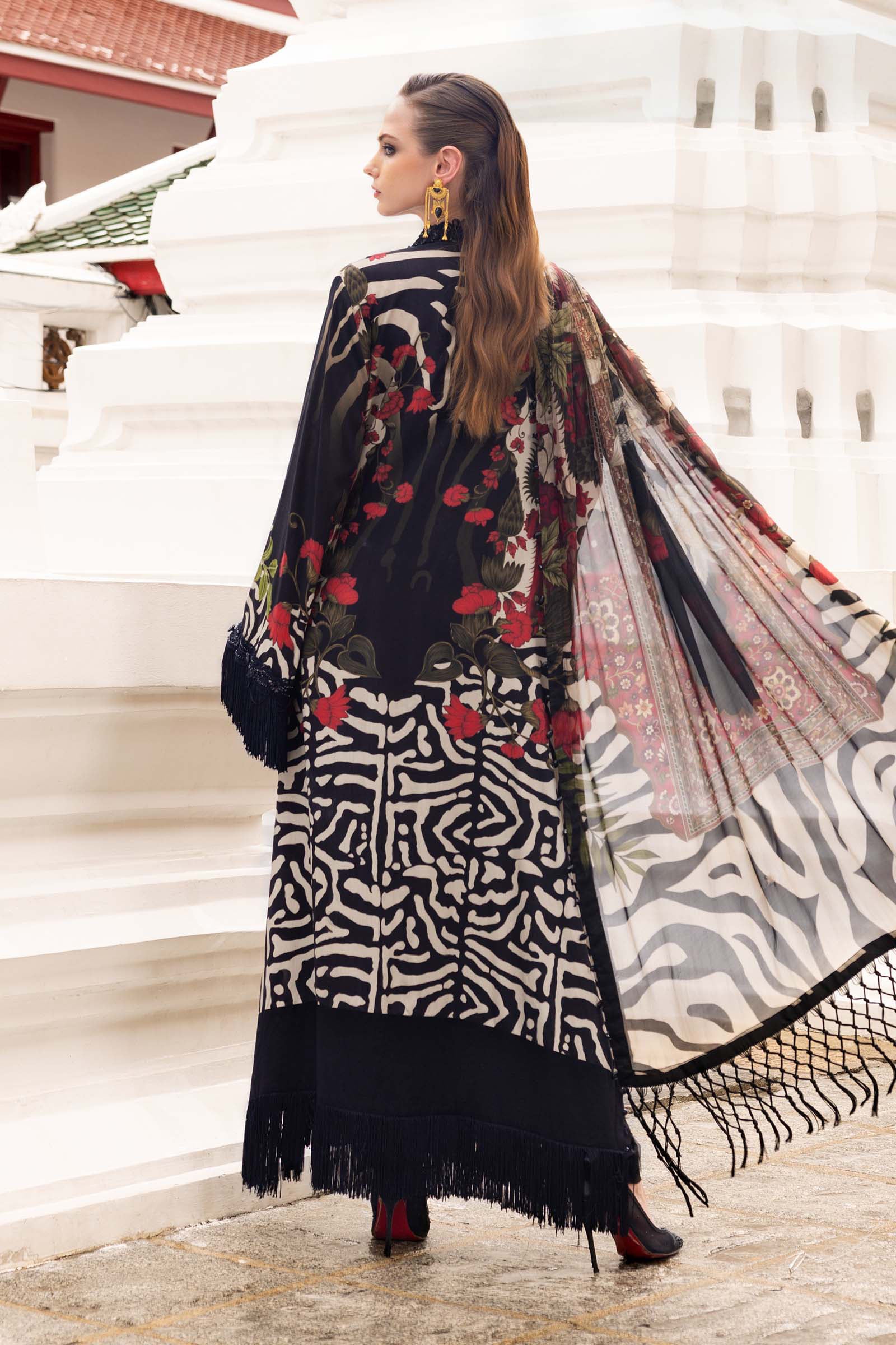 Maria B | M Prints Winter 25 | MPT-2810-B - Official Maria B stockist in UK - Sakeena London