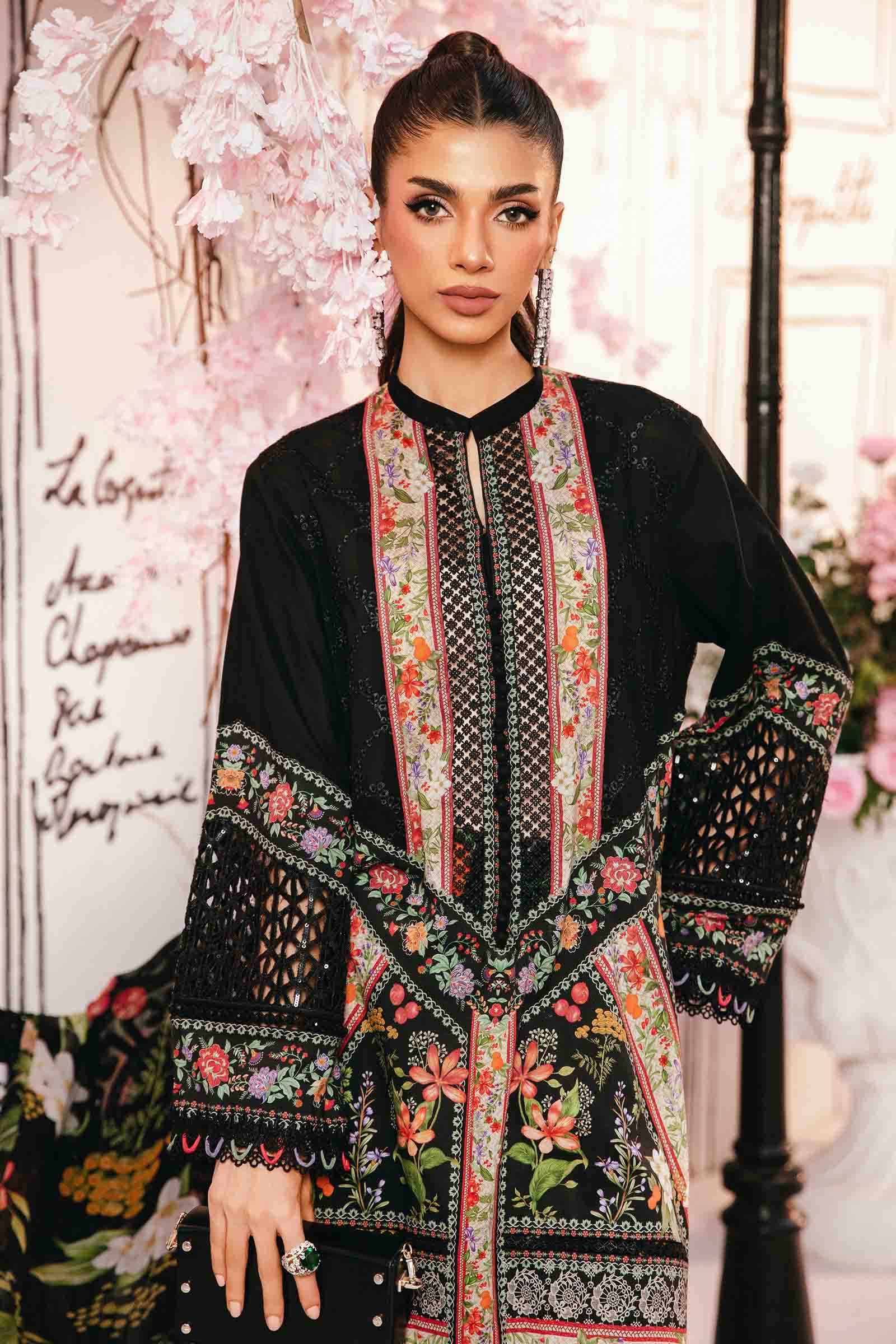 Maria B | M Prints Summer 25 | MPT-2610-B - Official Maria B stockist in UK - Sakeena London