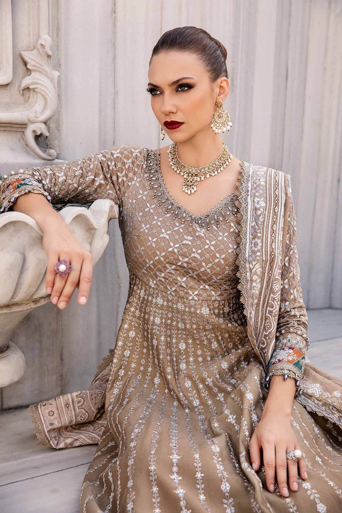 Maria B | Sateen Formals 24 | CST-810 - Official Maria B stockist in UK - Sakeena London