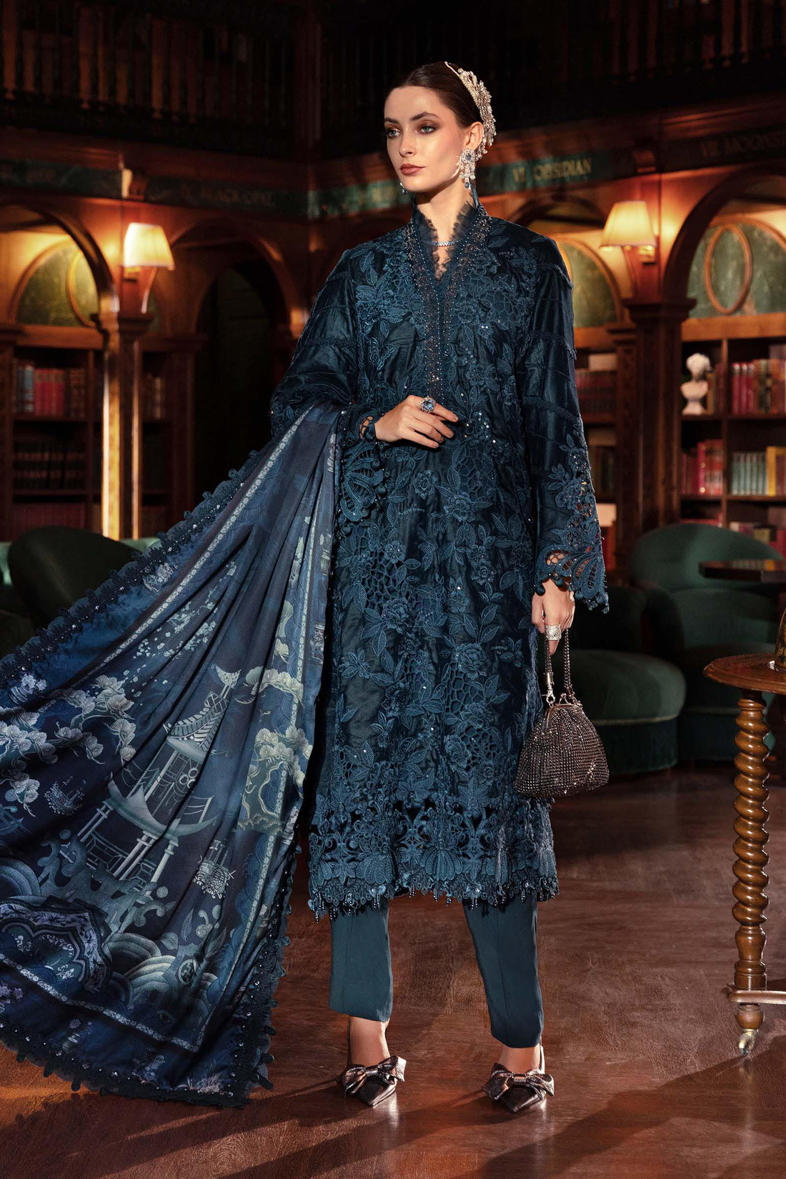 Maria B | Winter Luxe 25 | WL-1310 - Official Maria B stockist in UK - Sakeena London