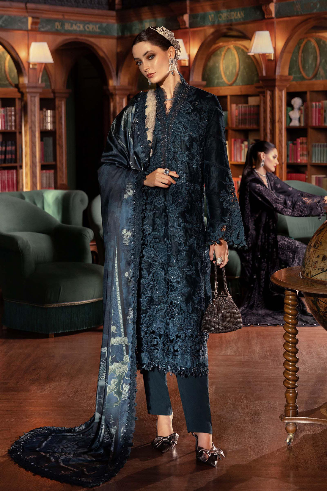 Maria B | Winter Luxe 25 | WL-1310 - Official Maria B stockist in UK - Sakeena London