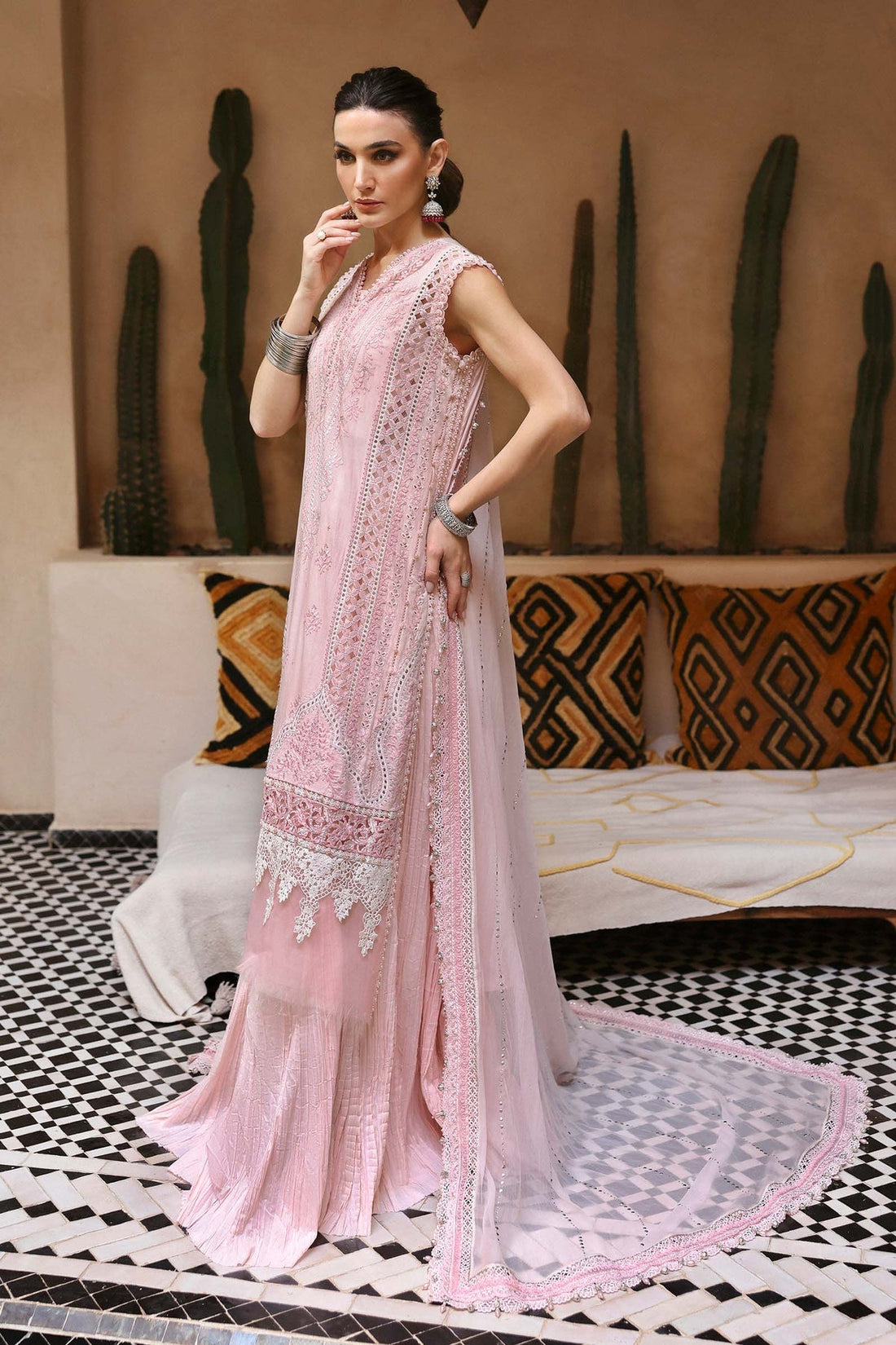 Maria B | Luxury Lawn 25 | D-2511-A - Official Maria B stockist in UK - Sakeena London