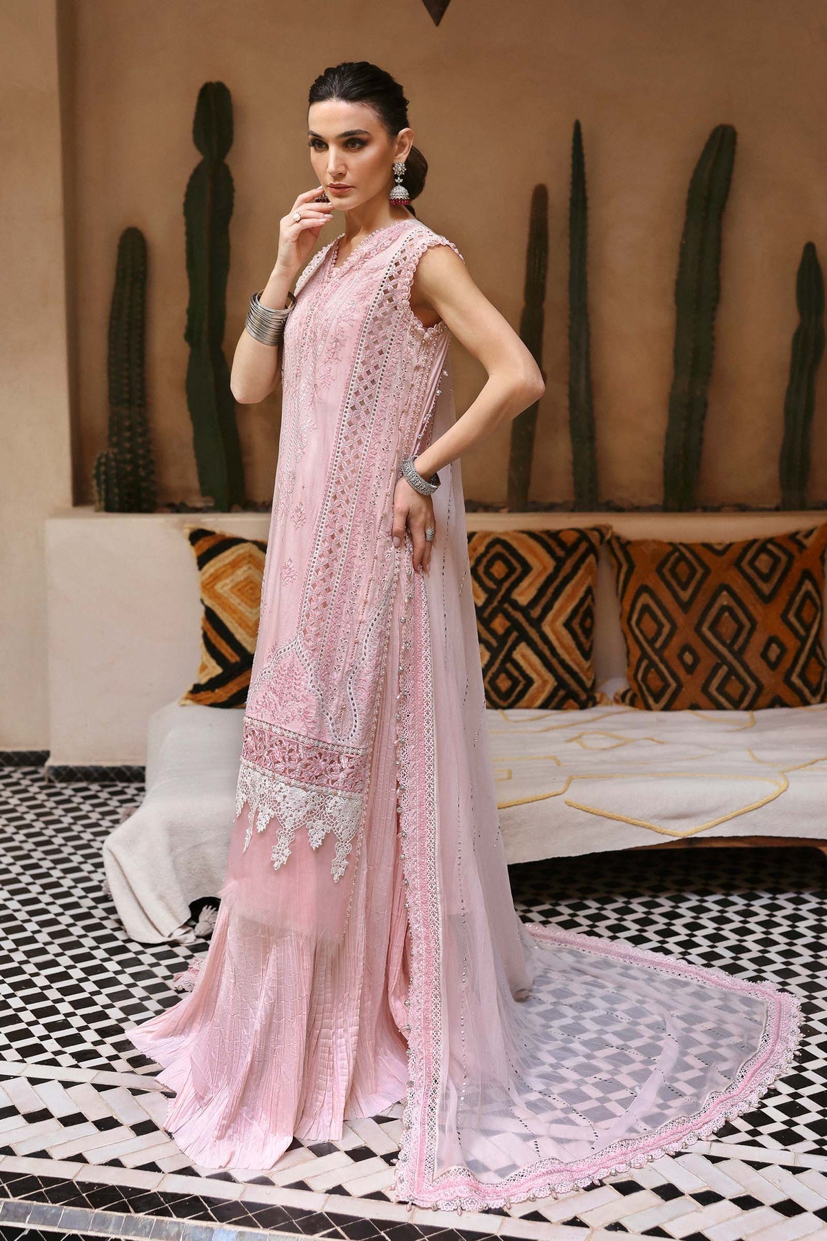 Maria B | Luxury Lawn 25 | D-2511-A - Official Maria B stockist in UK - Sakeena London