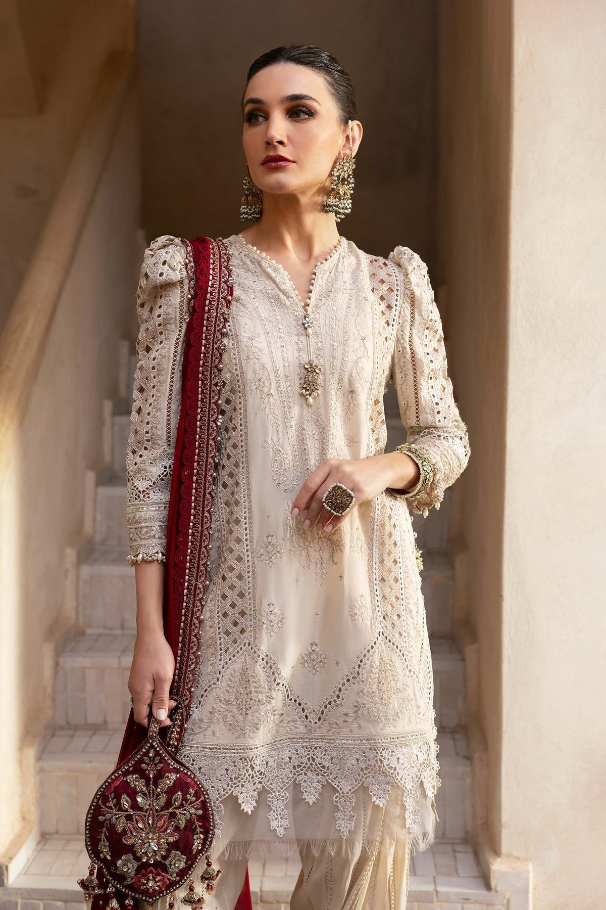 Maria B | Luxury Lawn 25 | D-2511-B - Official Maria B stockist in UK - Sakeena London