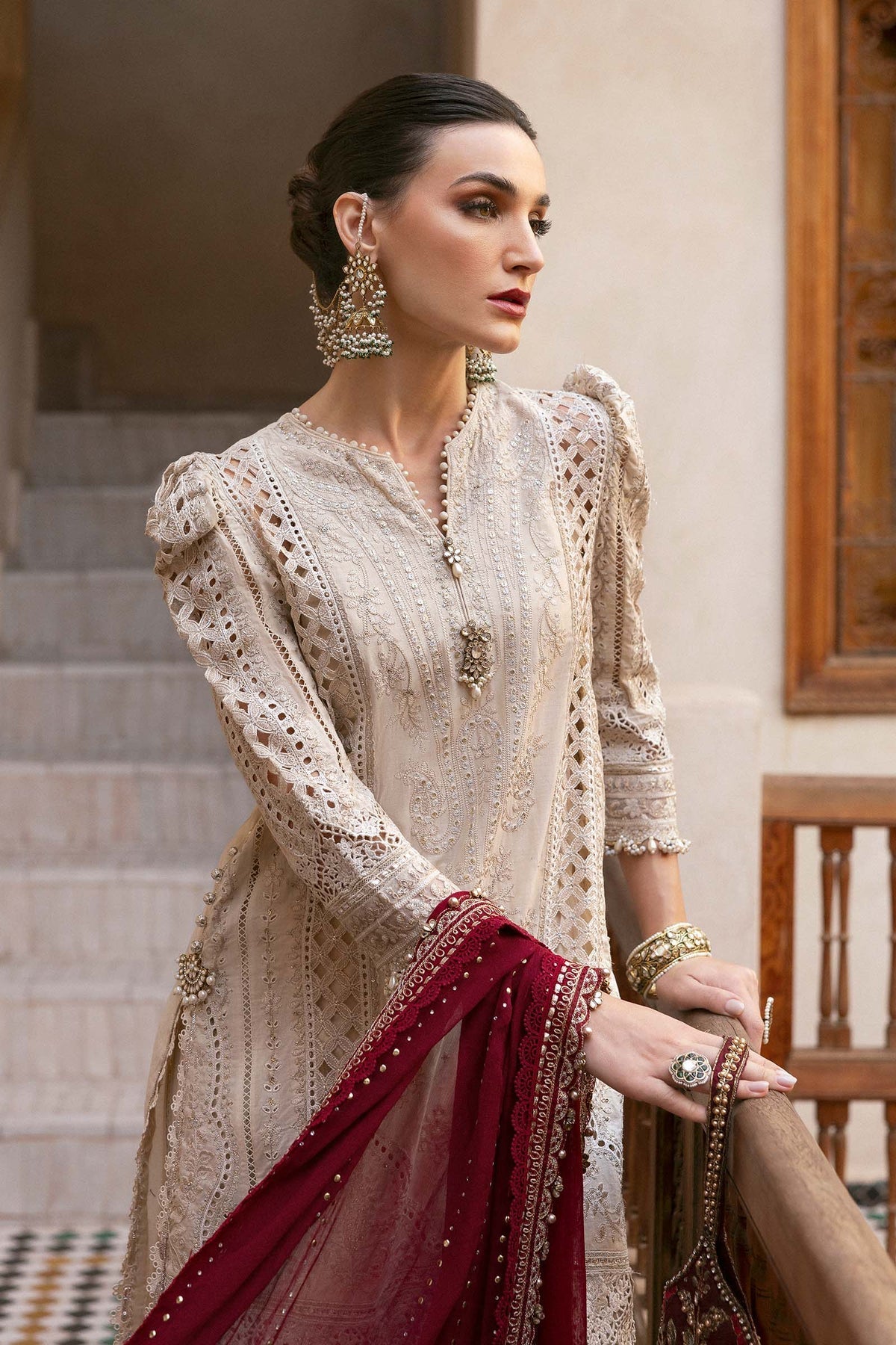 Maria B | Luxury Lawn 25 | D-2511-B - Official Maria B stockist in UK - Sakeena London
