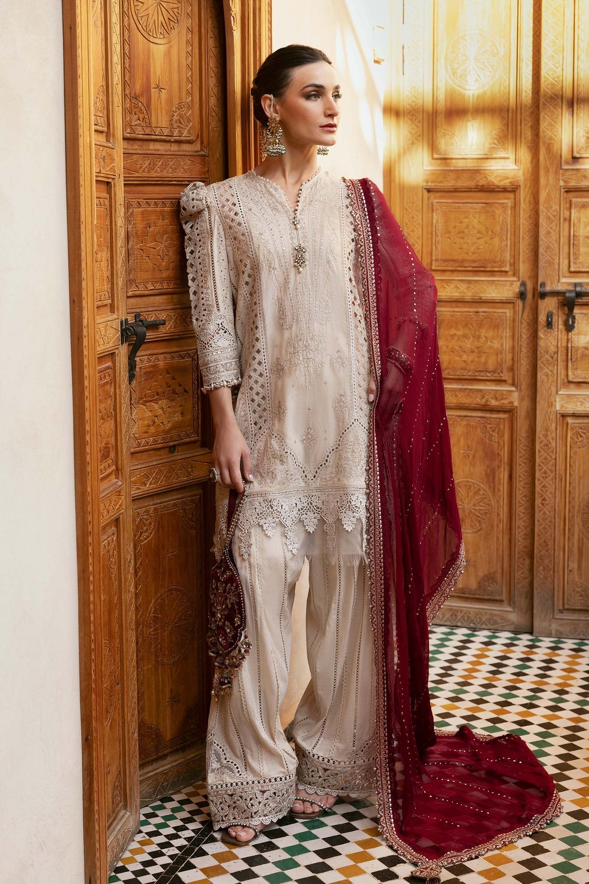 Maria B | Luxury Lawn 25 | D-2511-B - Official Maria B stockist in UK - Sakeena London