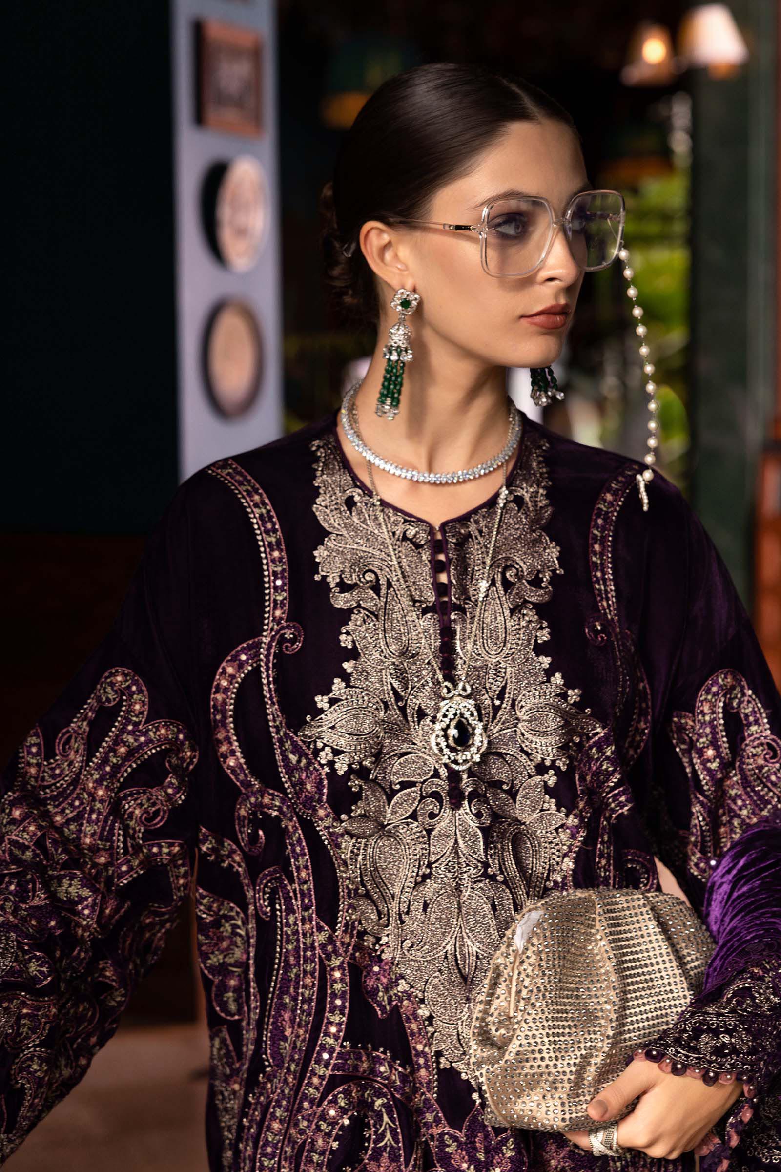 Maria B | Winter Luxe 25 | WL-1311 - Official Maria B stockist in UK - Sakeena London