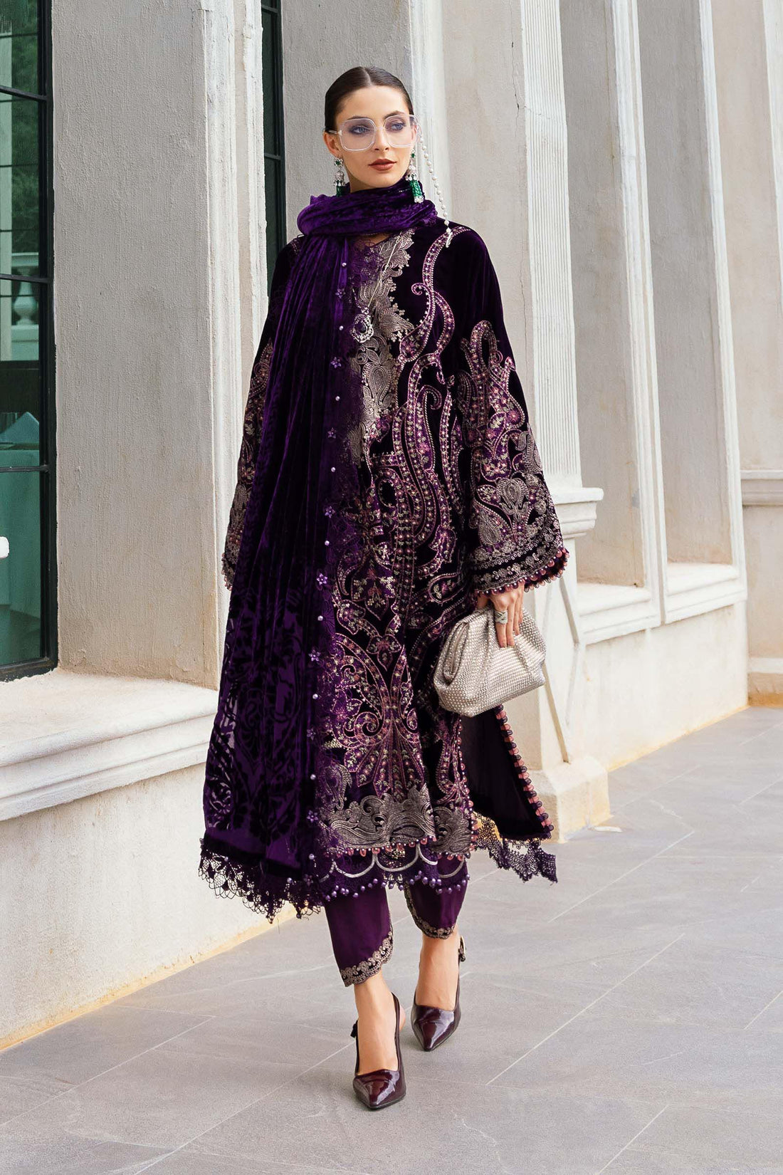 Maria B | Winter Luxe 25 | WL-1311 - Official Maria B stockist in UK - Sakeena London