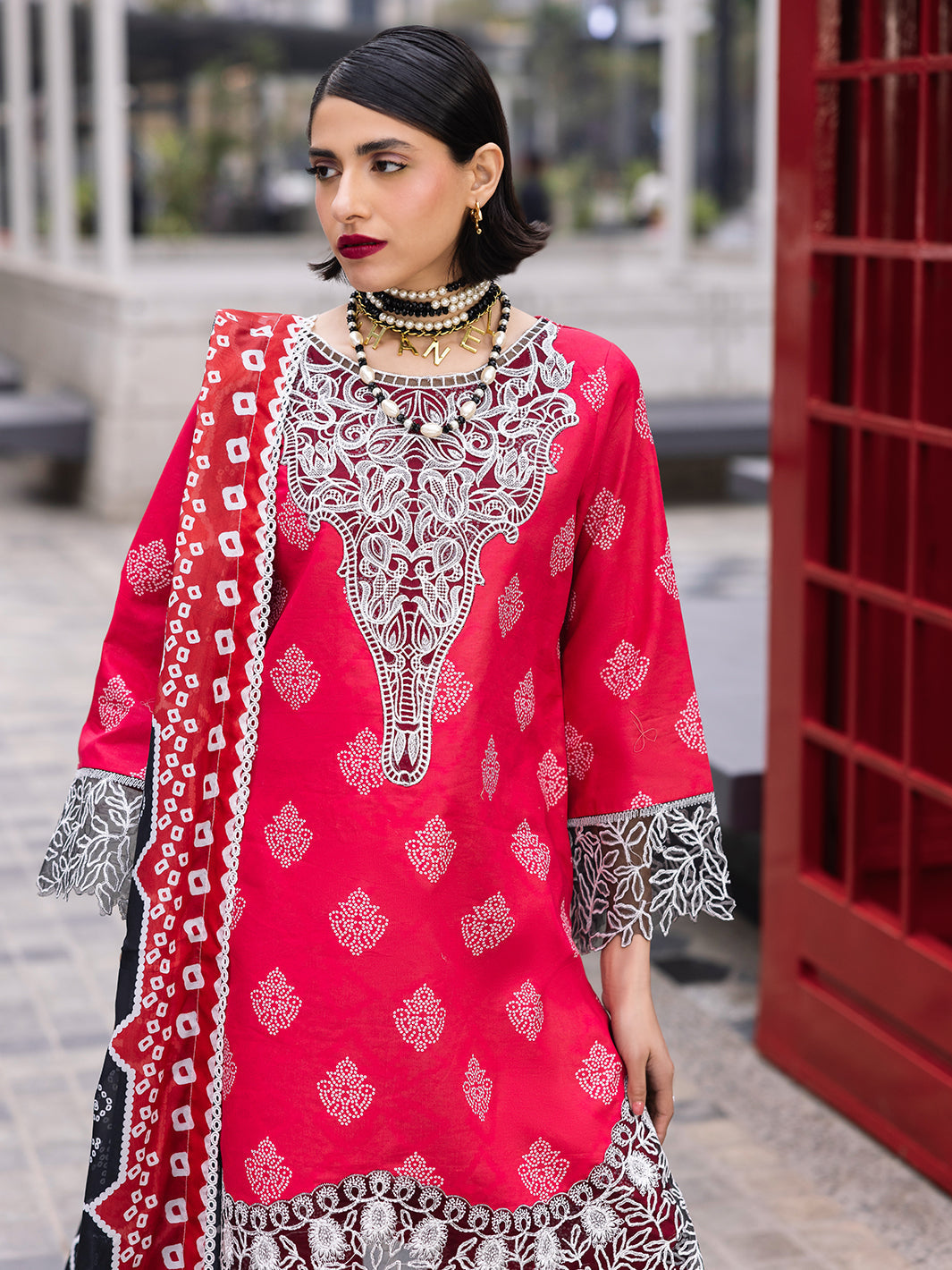 Mahnur | Broadway Luxury Lawn 25 | Azelea - Official Mahnur stockist in UK - Sakeena London