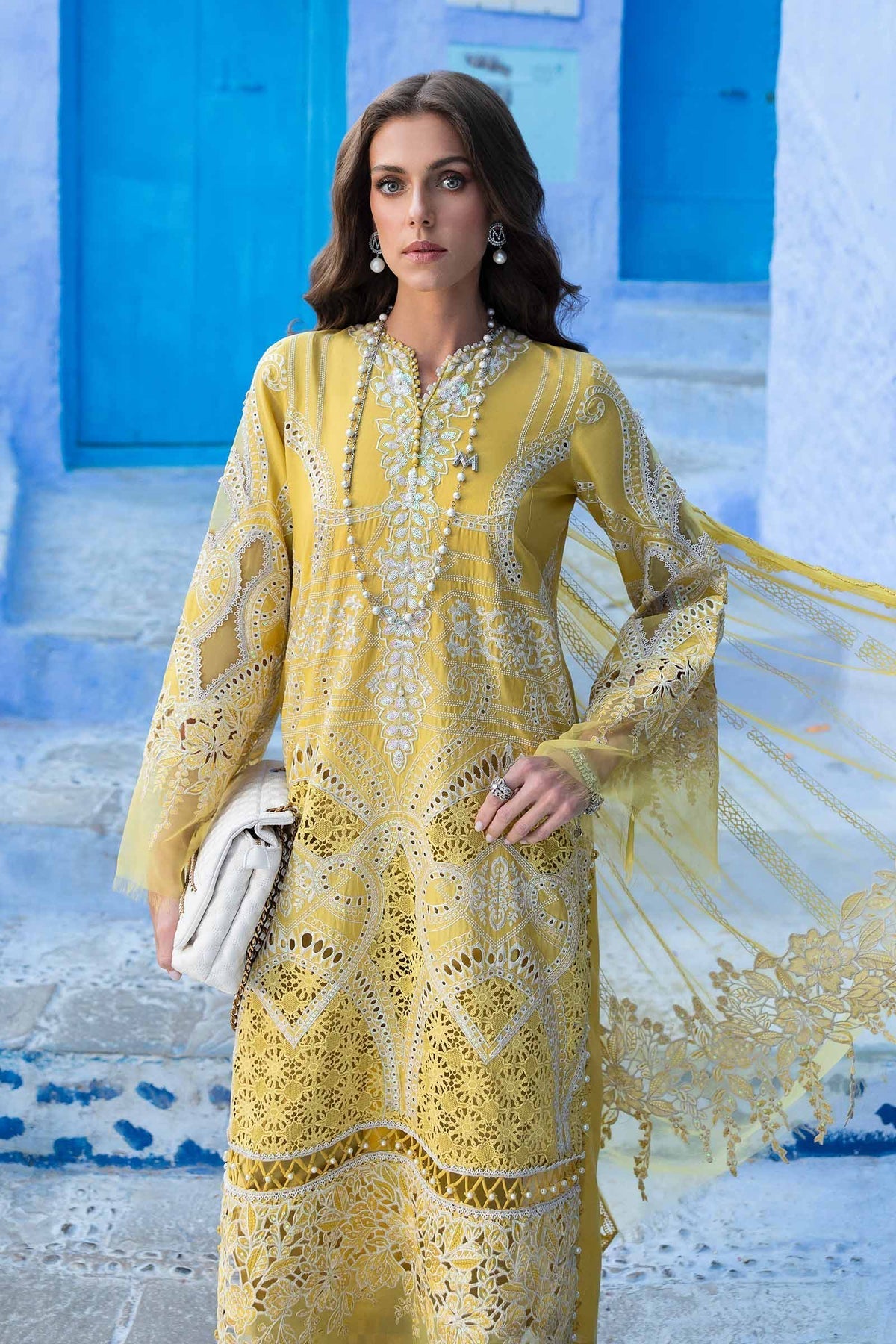 Maria B | Luxury Lawn 25 | D-2512-A - Official Maria B stockist in UK - Sakeena London