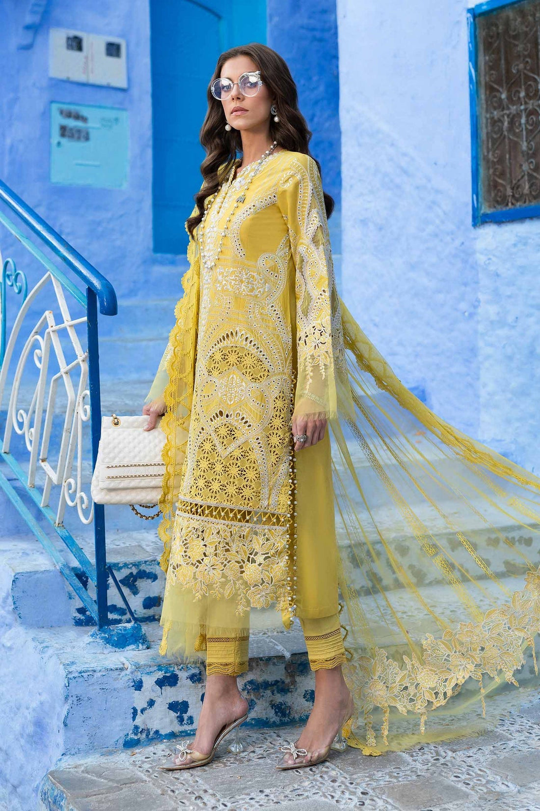 Maria B | Luxury Lawn 25 | D-2512-A - Official Maria B stockist in UK - Sakeena London