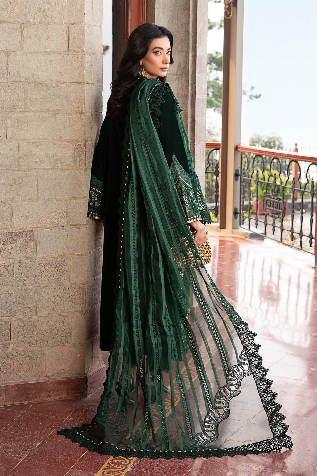 Maria B | Winter Luxe 24 | DL-1212 - Official Maria B stockist in UK - Sakeena London