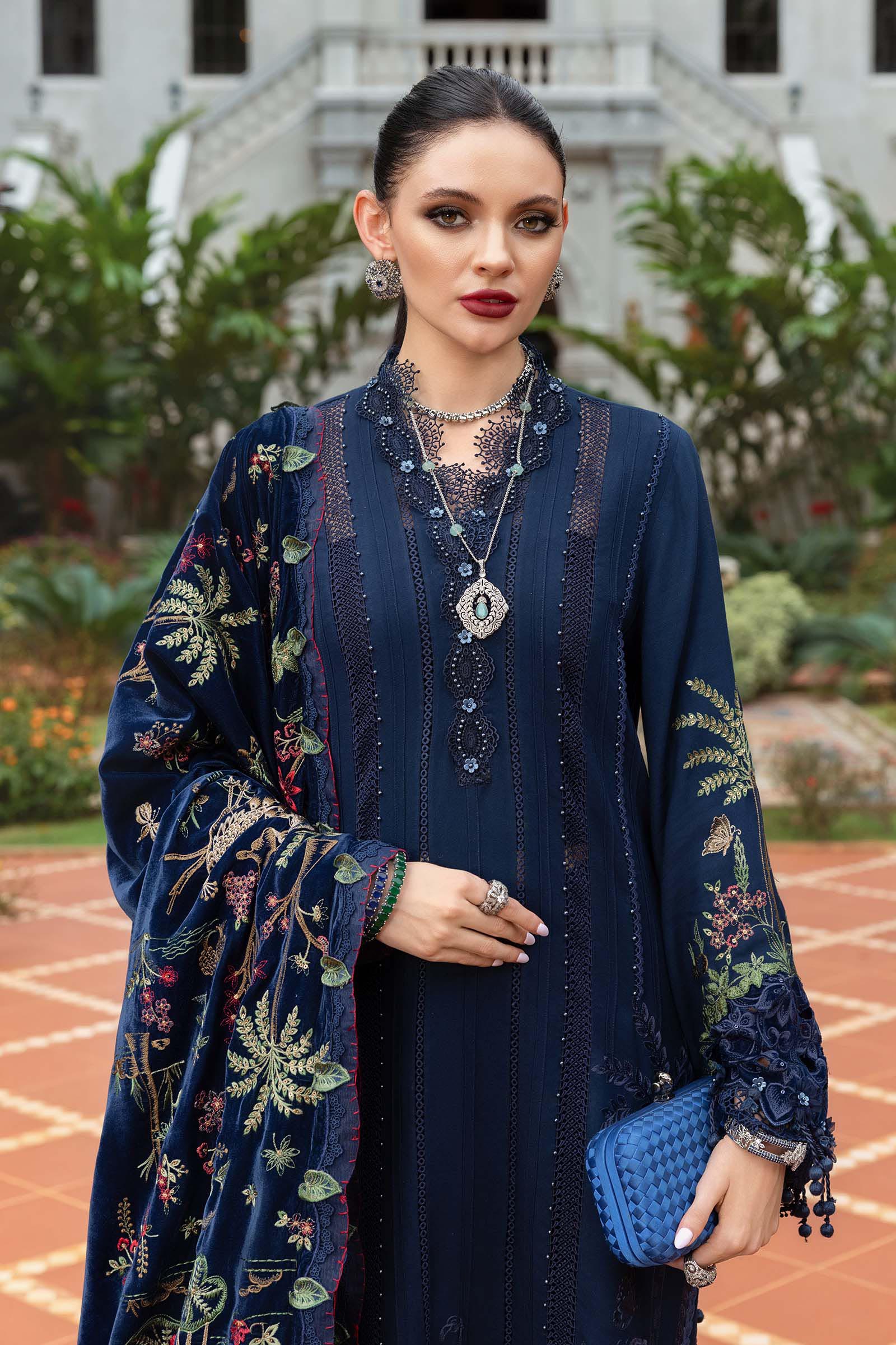 Maria B | Winter Luxe 25 | WL-1312 - Official Maria B stockist in UK - Sakeena London