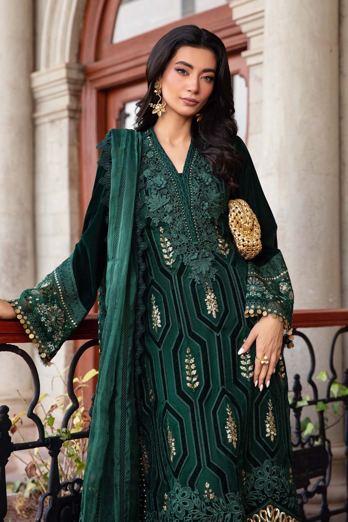 Maria B | Winter Luxe 24 | DL-1212 - Official Maria B stockist in UK - Sakeena London
