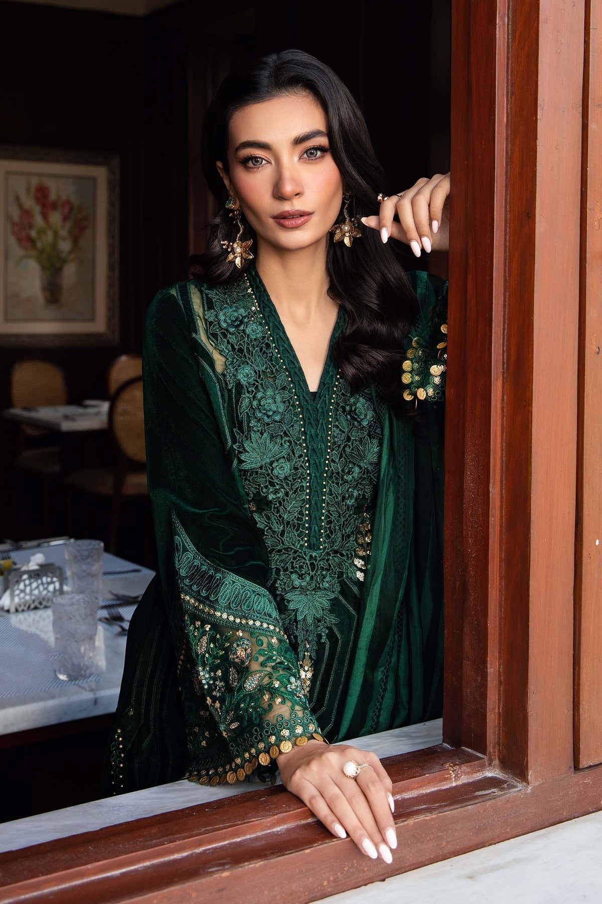 Maria B | Winter Luxe 24 | DL-1212 - Official Maria B stockist in UK - Sakeena London