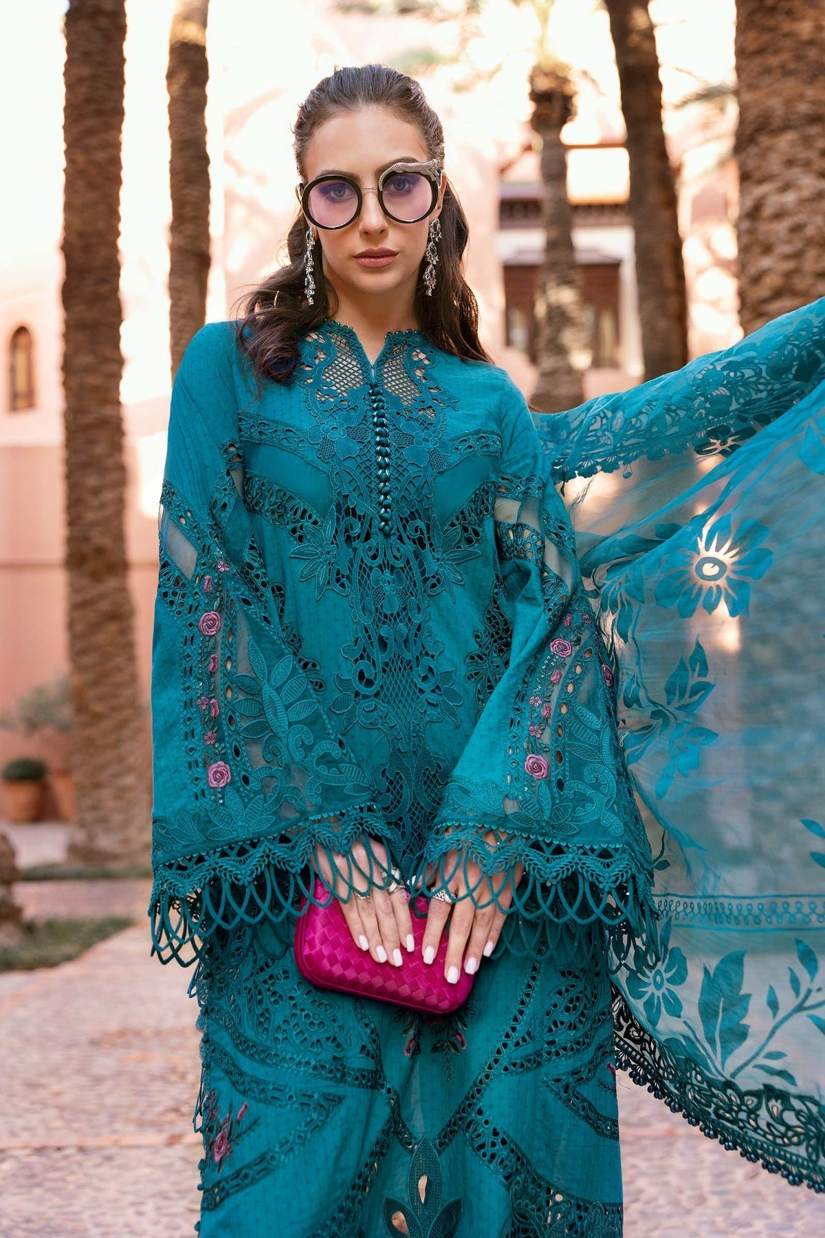 Maria B | Luxury Lawn 25 | D-2513-B - Official Maria B stockist in UK - Sakeena London