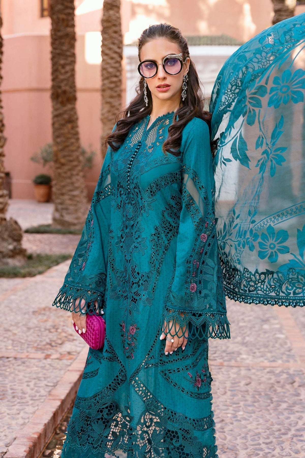Maria B | Luxury Lawn 25 | D-2513-B - Official Maria B stockist in UK - Sakeena London