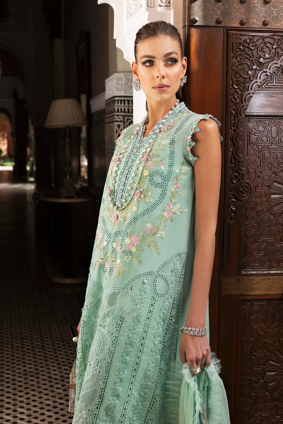 Maria B | Luxury Lawn 25 | D-2514-A - Official Maria B stockist in UK - Sakeena London