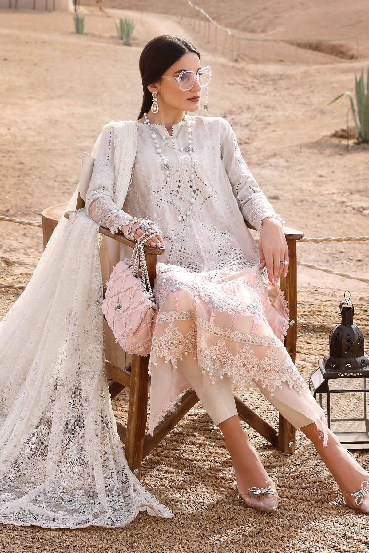 Maria B | Luxury Lawn 25 | D-2515-A - Official Maria B stockist in UK - Sakeena London
