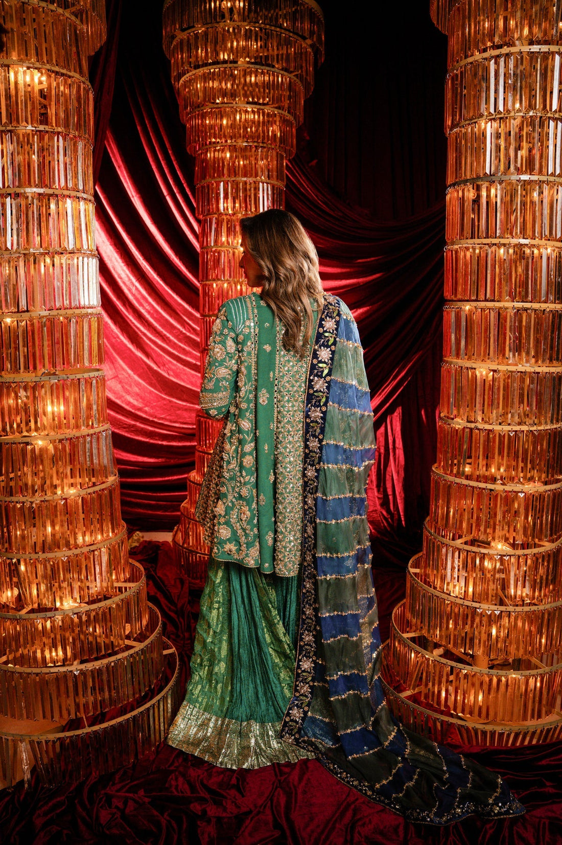 Sable Vogue | Laal Bagh Bridal Collection | SLB-2061