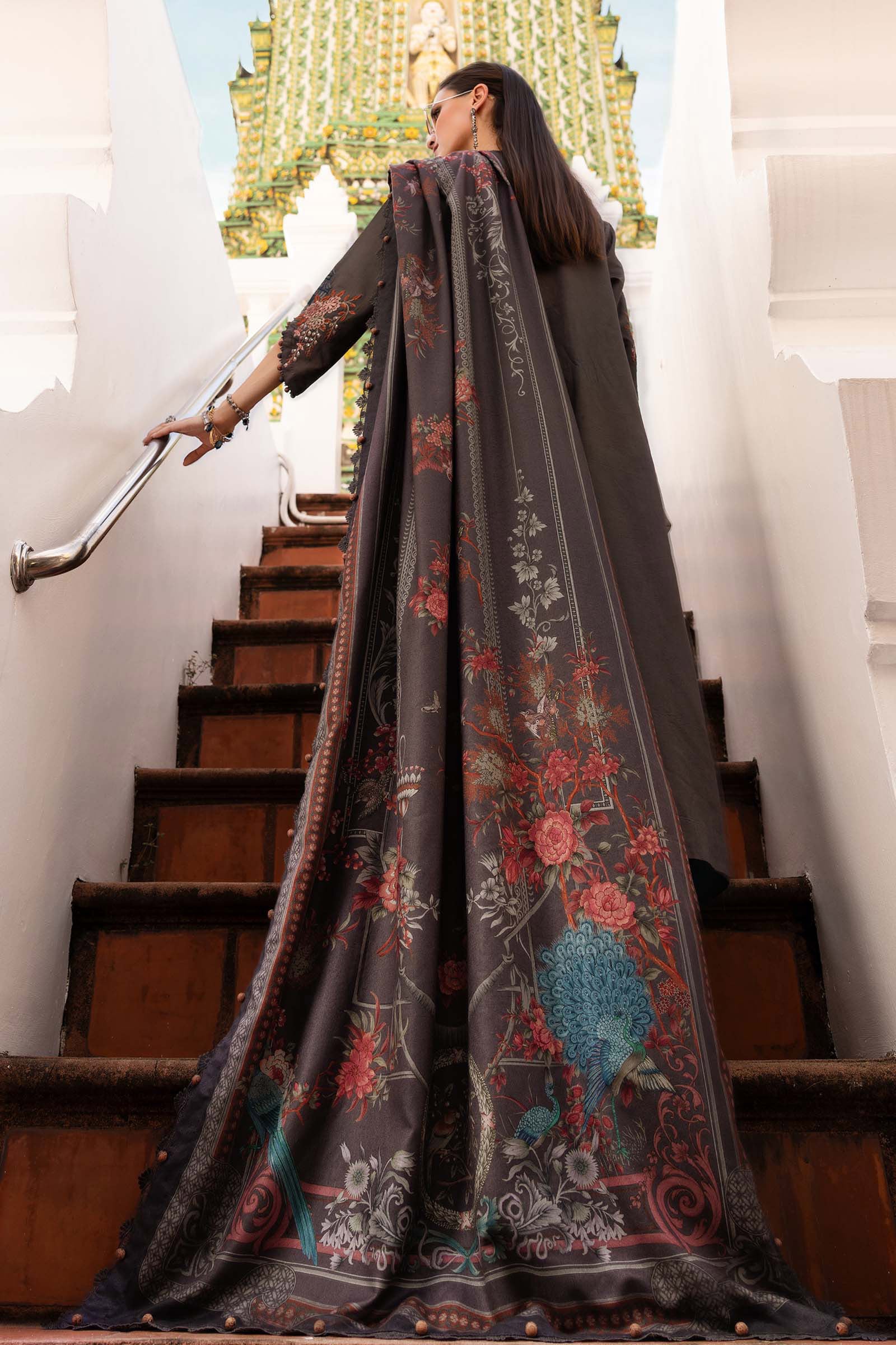 Maria B | M Prints Winter 25 | MPT-2801-B - Official Maria B stockist in UK - Sakeena London