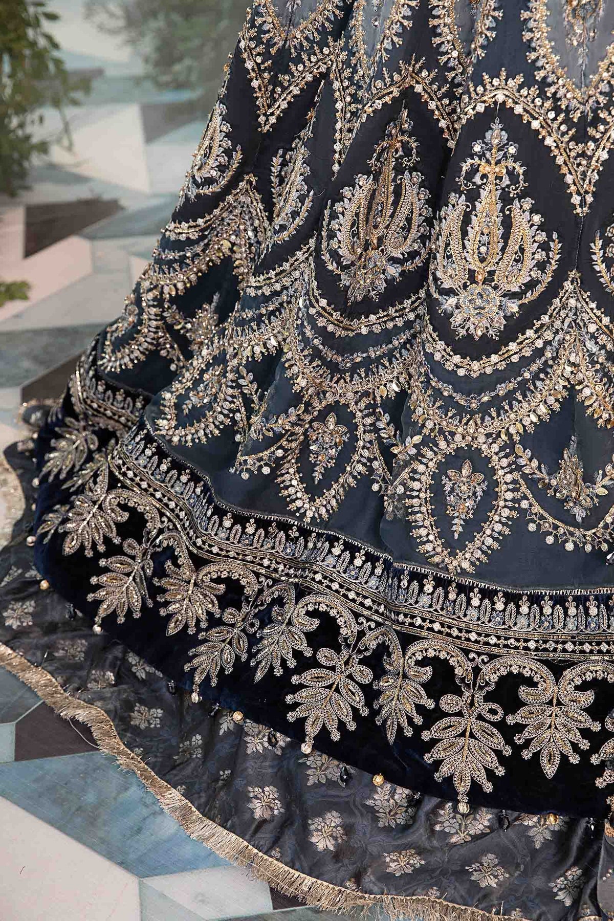 Maria B | Embroidered Formals 24 | Organza Suit | BD-2901 - Official Maria B stockist in UK - Sakeena London