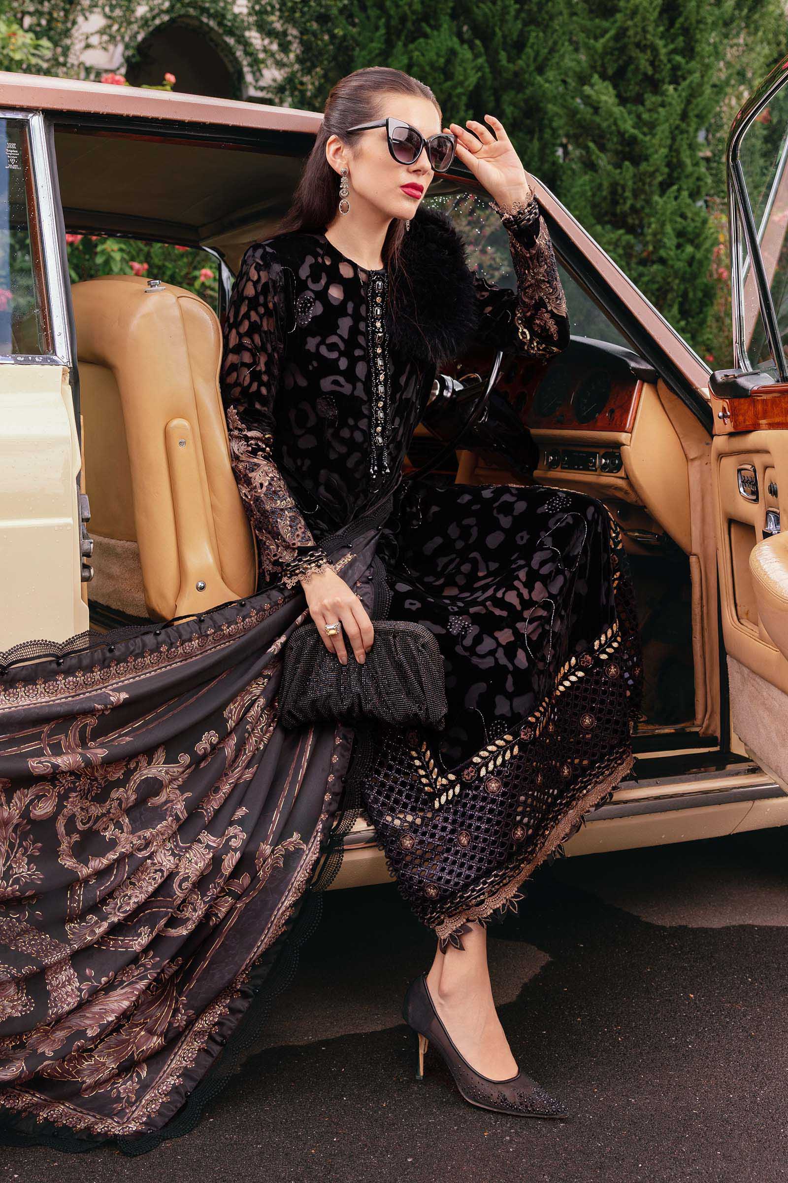 Maria B | Winter Luxe 25 | WL-1301 - Official Maria B stockist in UK - Sakeena London
