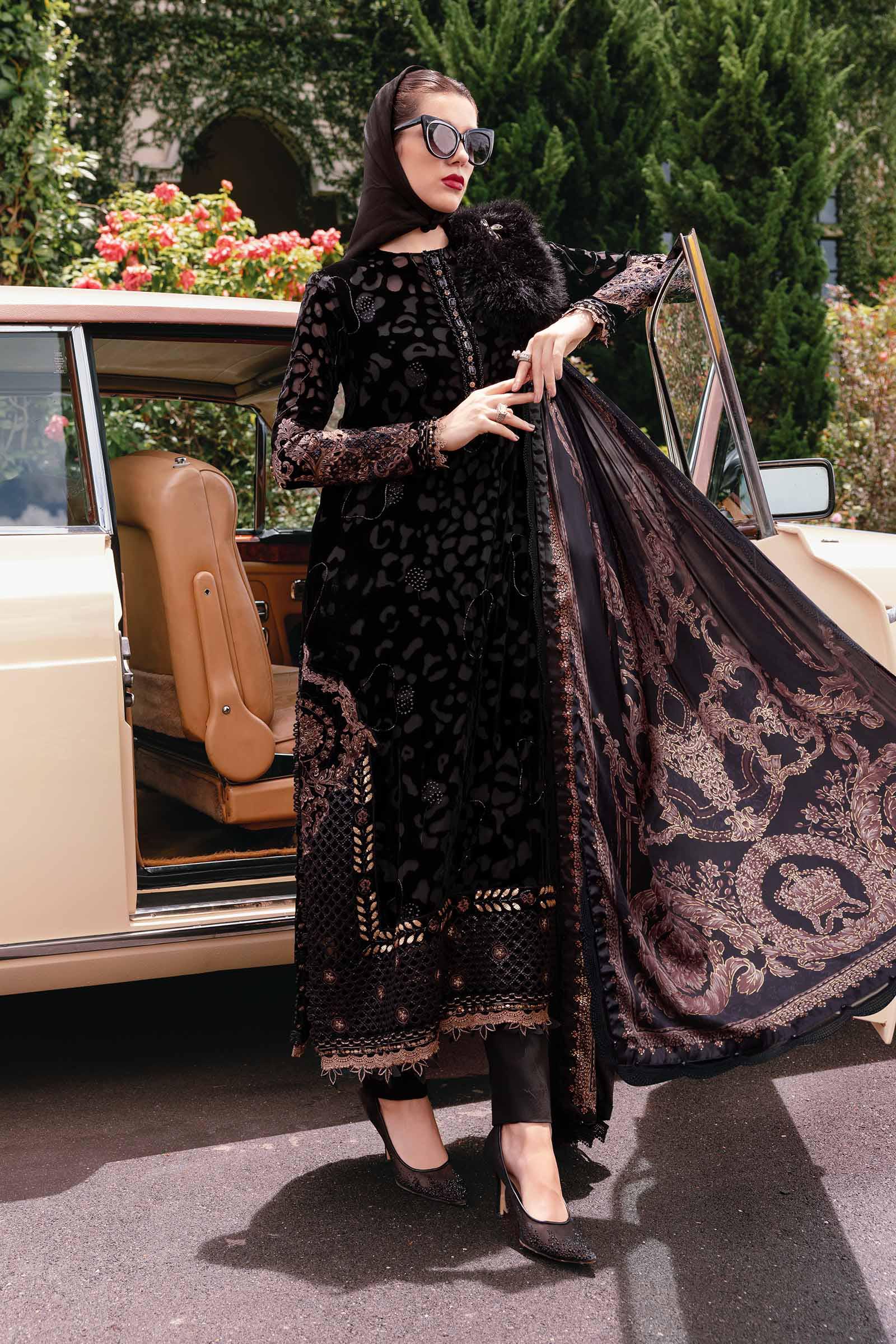Maria B | Winter Luxe 25 | WL-1301 - Official Maria B stockist in UK - Sakeena London