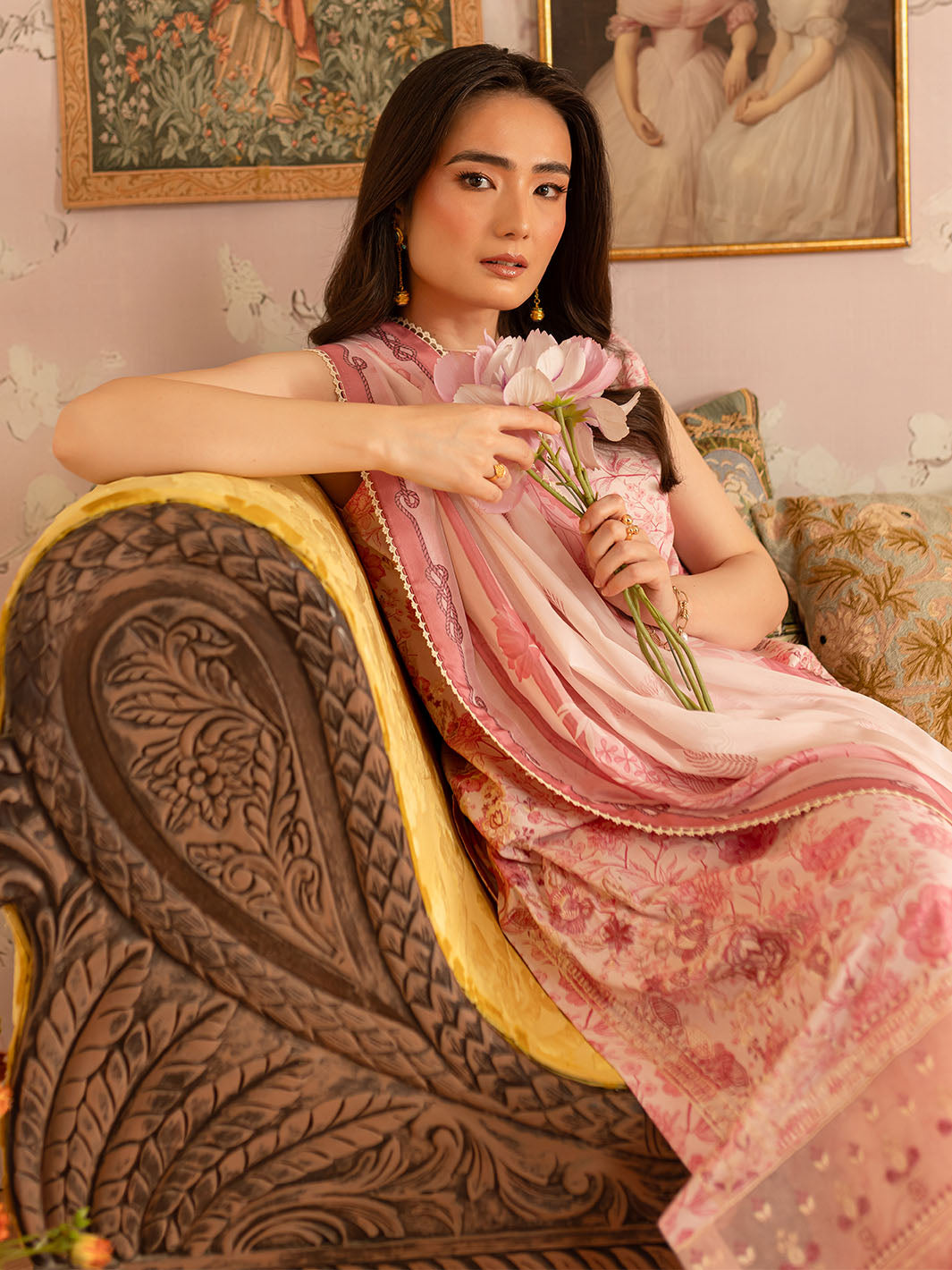 Mahnur | Leila Printkari Edit 25 | LP - 01 - Official Mahnur stockist in UK - Sakeena London