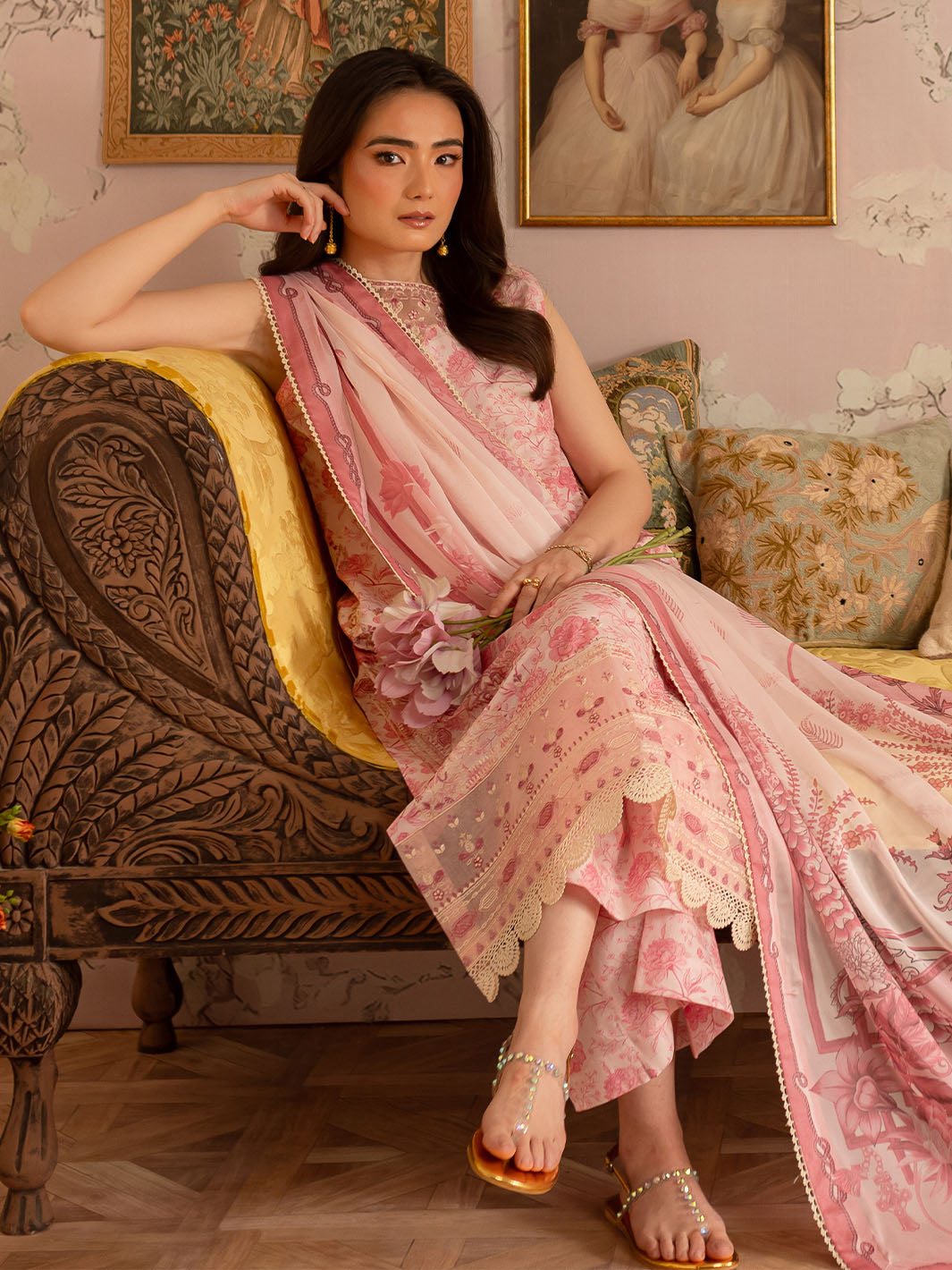 Mahnur | Leila Printkari Edit 25 | LP - 01 - Official Mahnur stockist in UK - Sakeena London
